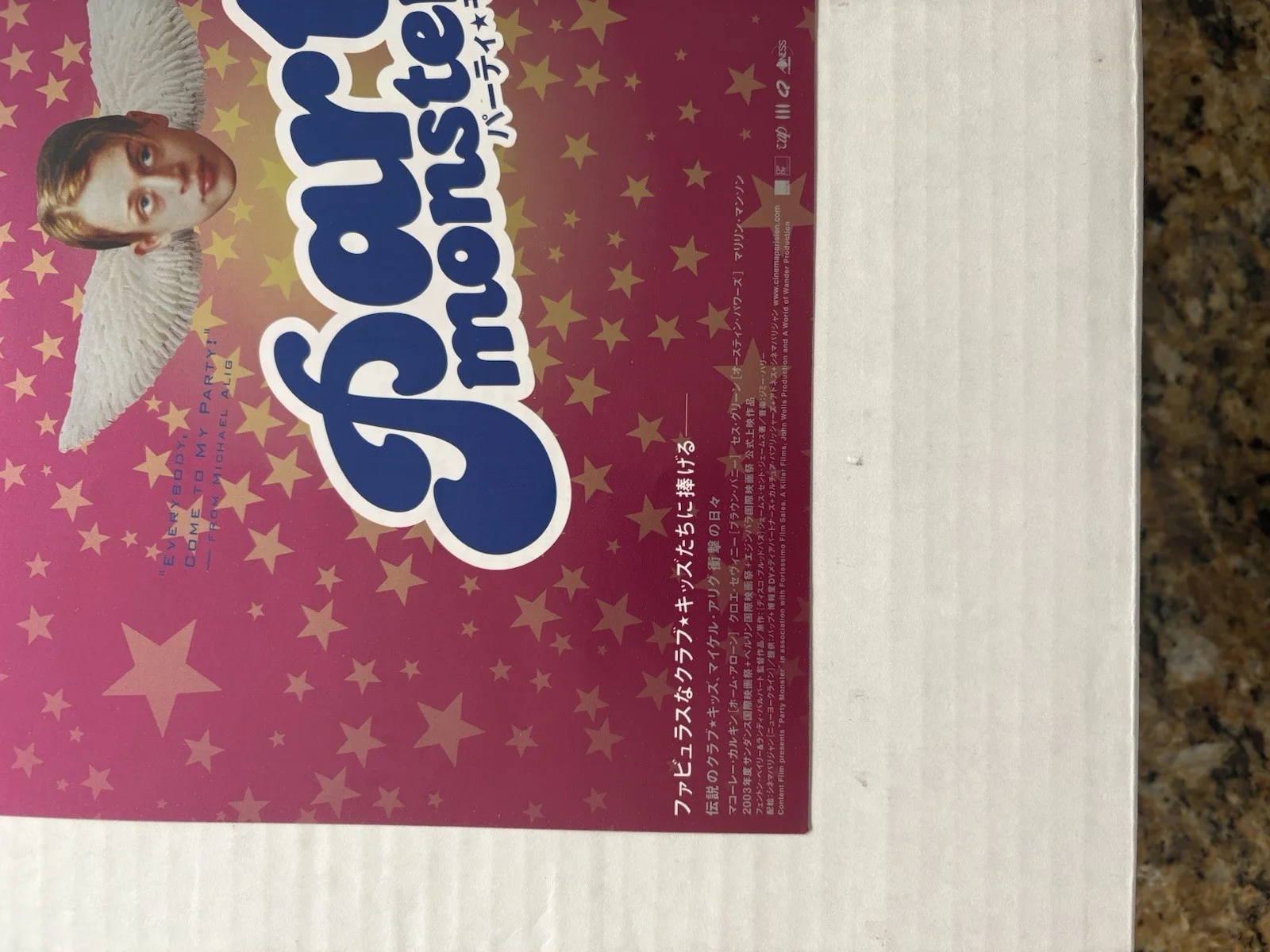 Macaulay Culkin Signed Party Monster Original Japanese Flyer (send offer) 1 of 1, изображение 4