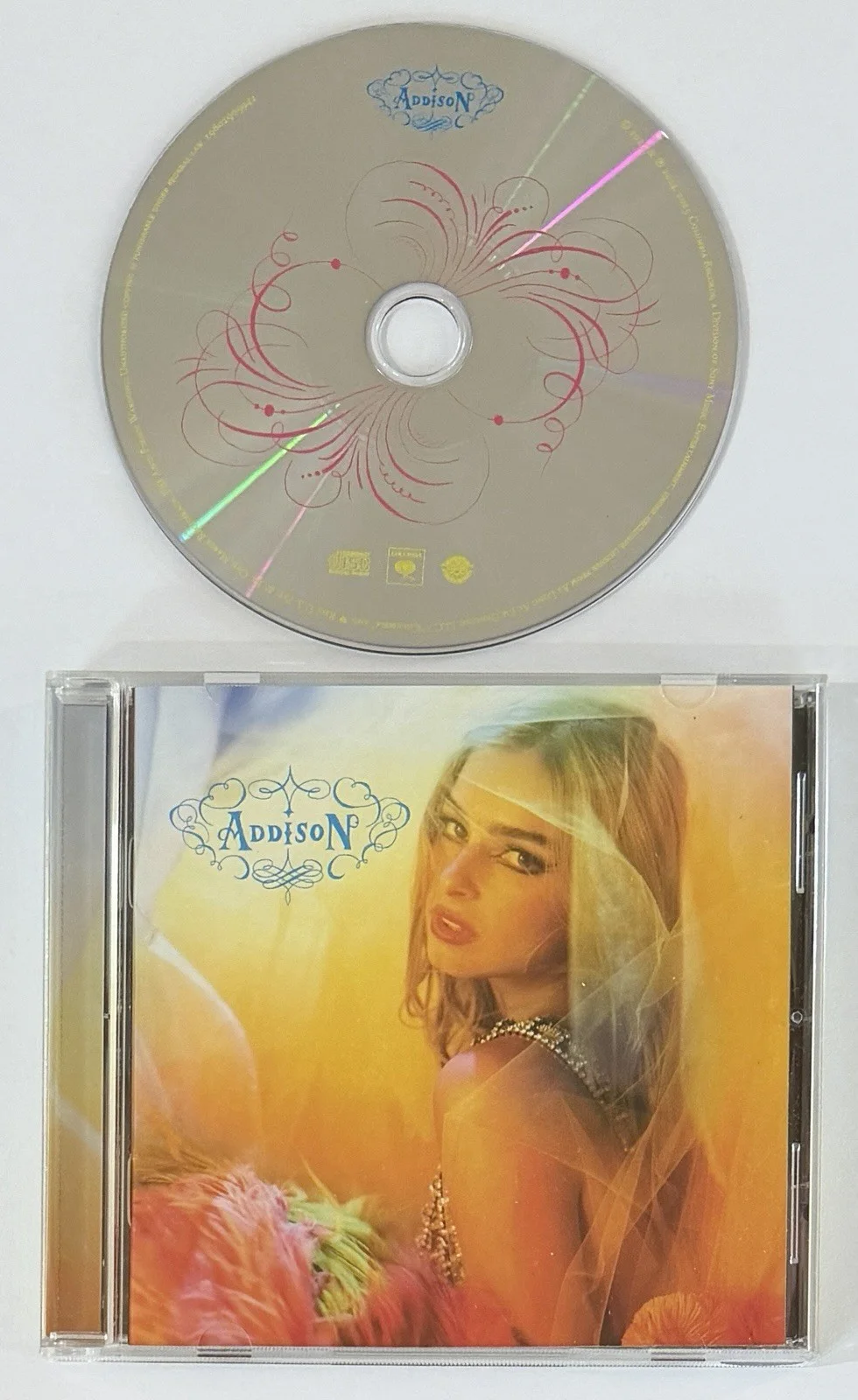 FRAMED ADDISON RAE SIGNED ALBUM PHOTO CARD AUTOGRAPH PICTURE & CD PSA DNA COA, image 4
