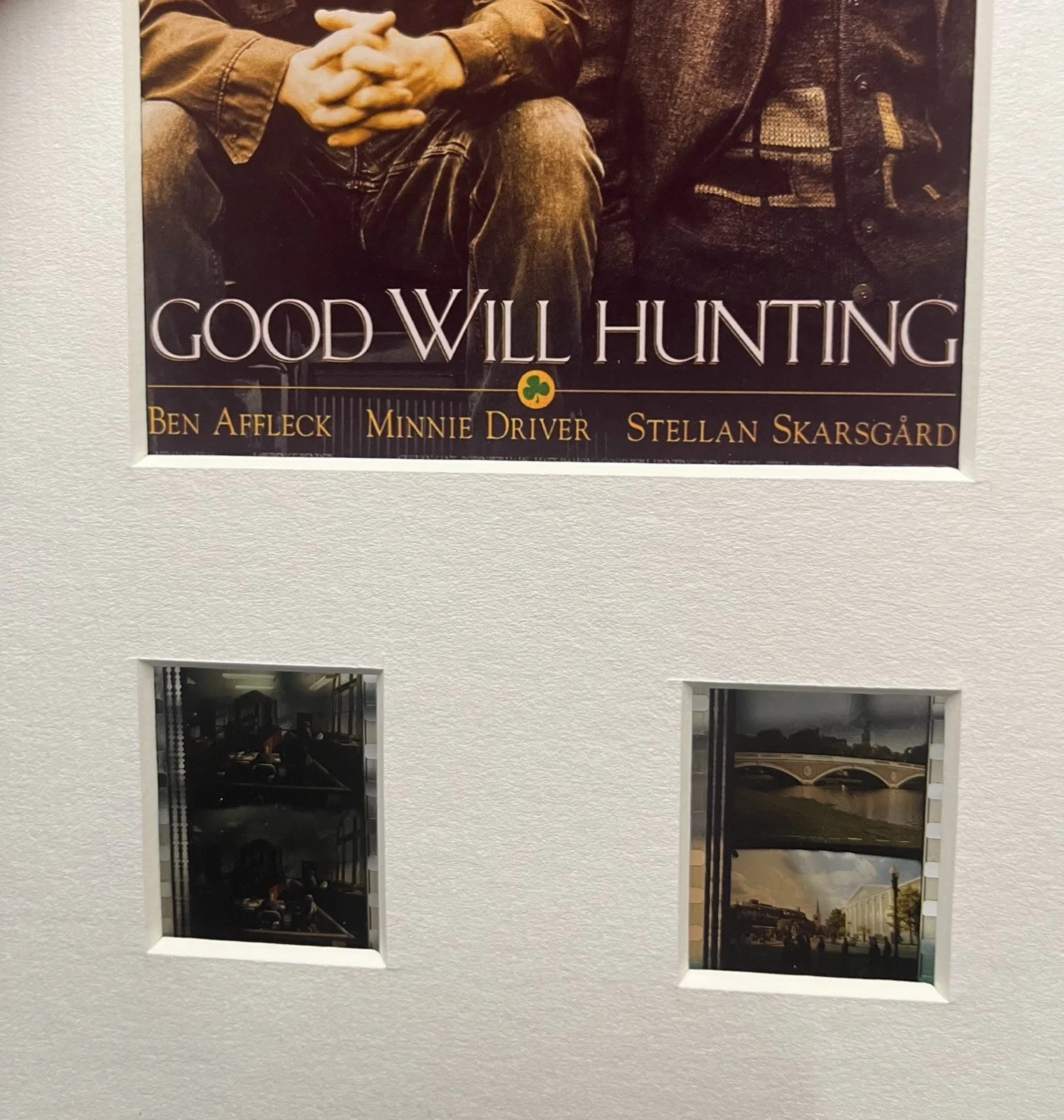 GOOD WILL HUNTING. 35mm Film Cell Mounted Display, image 3