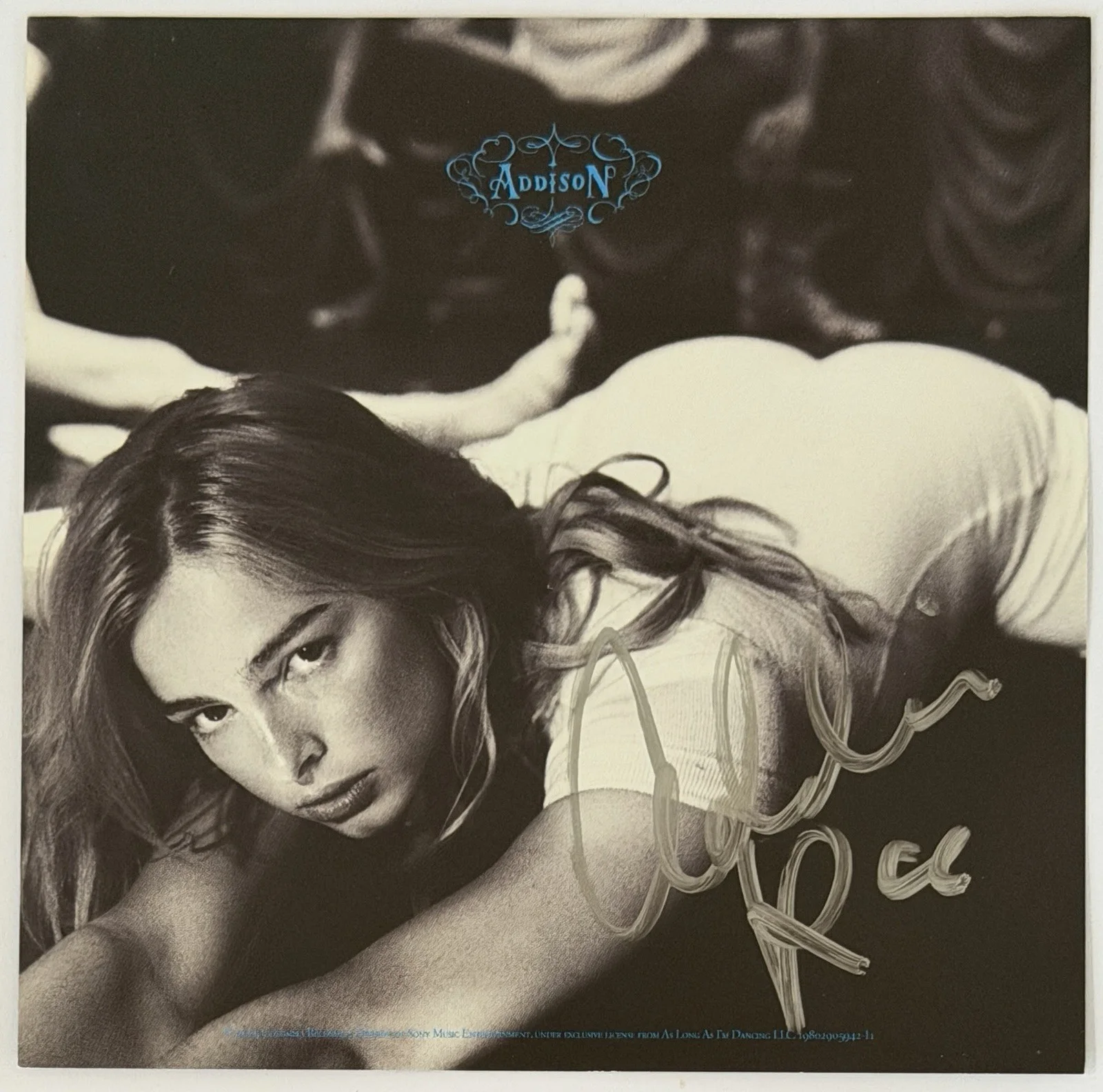 ADDISON RAE SIGNED ALBUM ART CARD AUTOGRAPH PHOTOGRAPH & CD PSA DNA COA AUTO, изображение 2