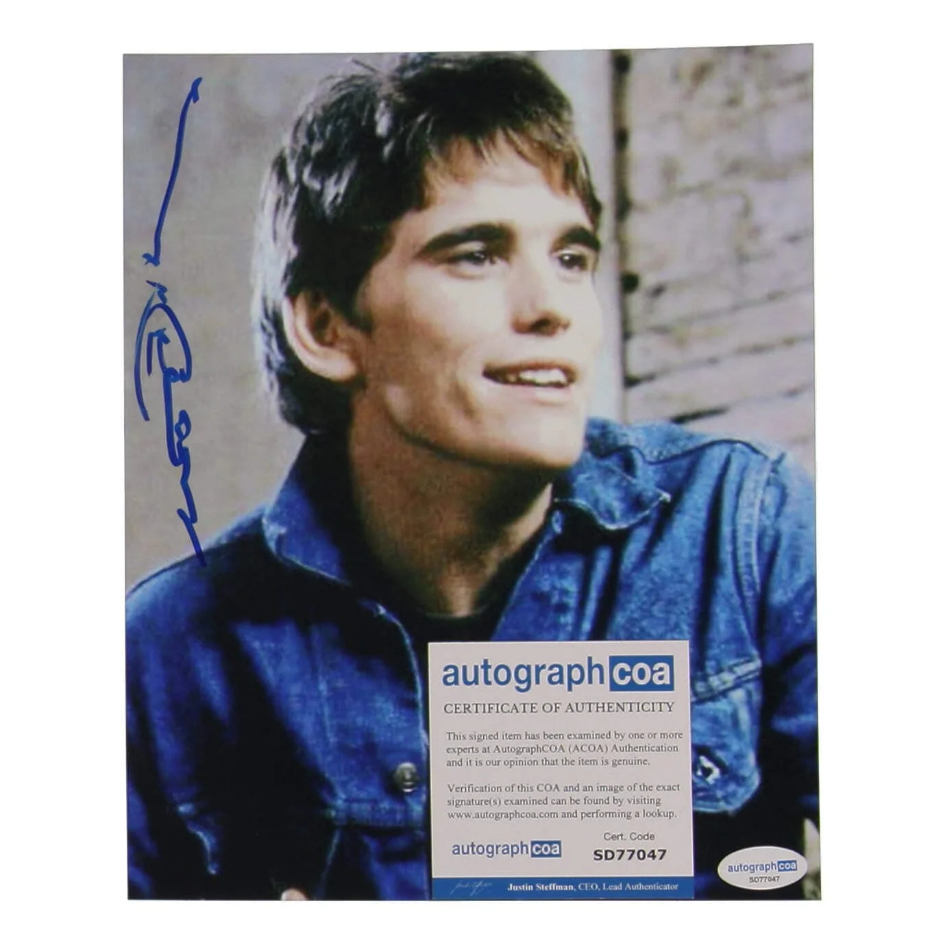 Matt Dillon — Matt Dillon Signed 8x10 Photo (ACOA), image 2