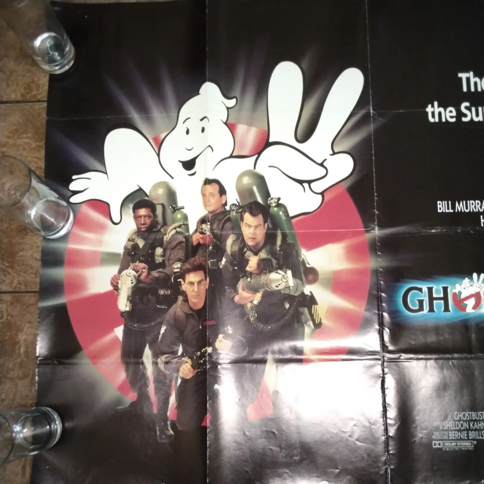 Ghostbusters 2 Original Quad Poster In Reasonale Condition Vintagr 40x30 Inch, изображение 3