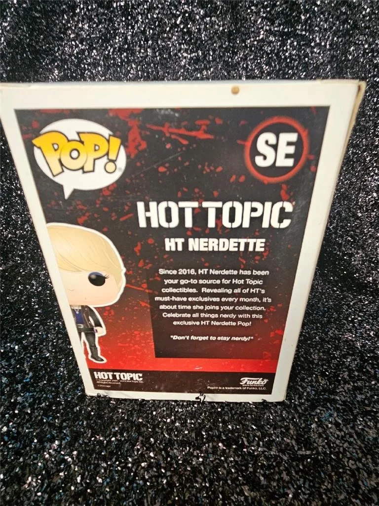 KATE NAUTA — KATE NAUTA HAND SIGNED AUTOGRAPHED FUNKO POP! SE HT NERDETTE HOT TOPIC RARE COA, изображение 5