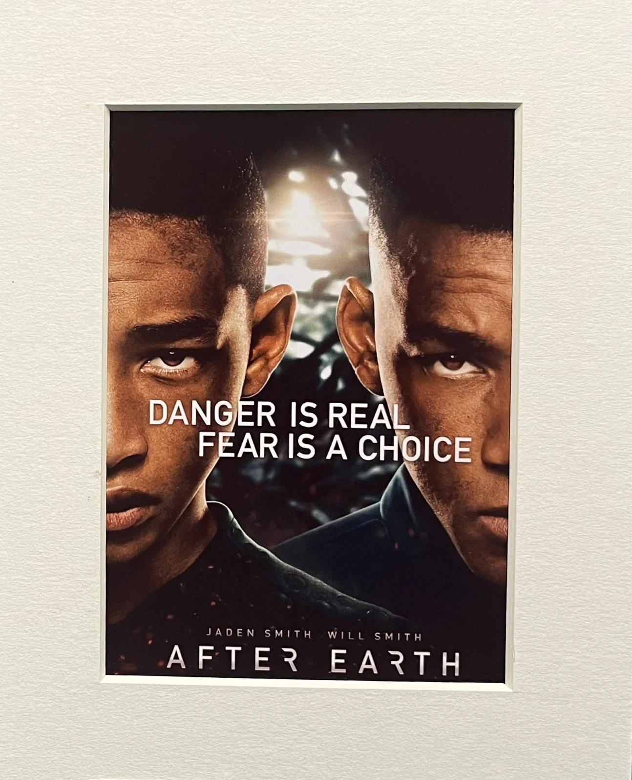 AFTER EARTH. Will Smith. 35mm Film Cell Mounted Display, image 2