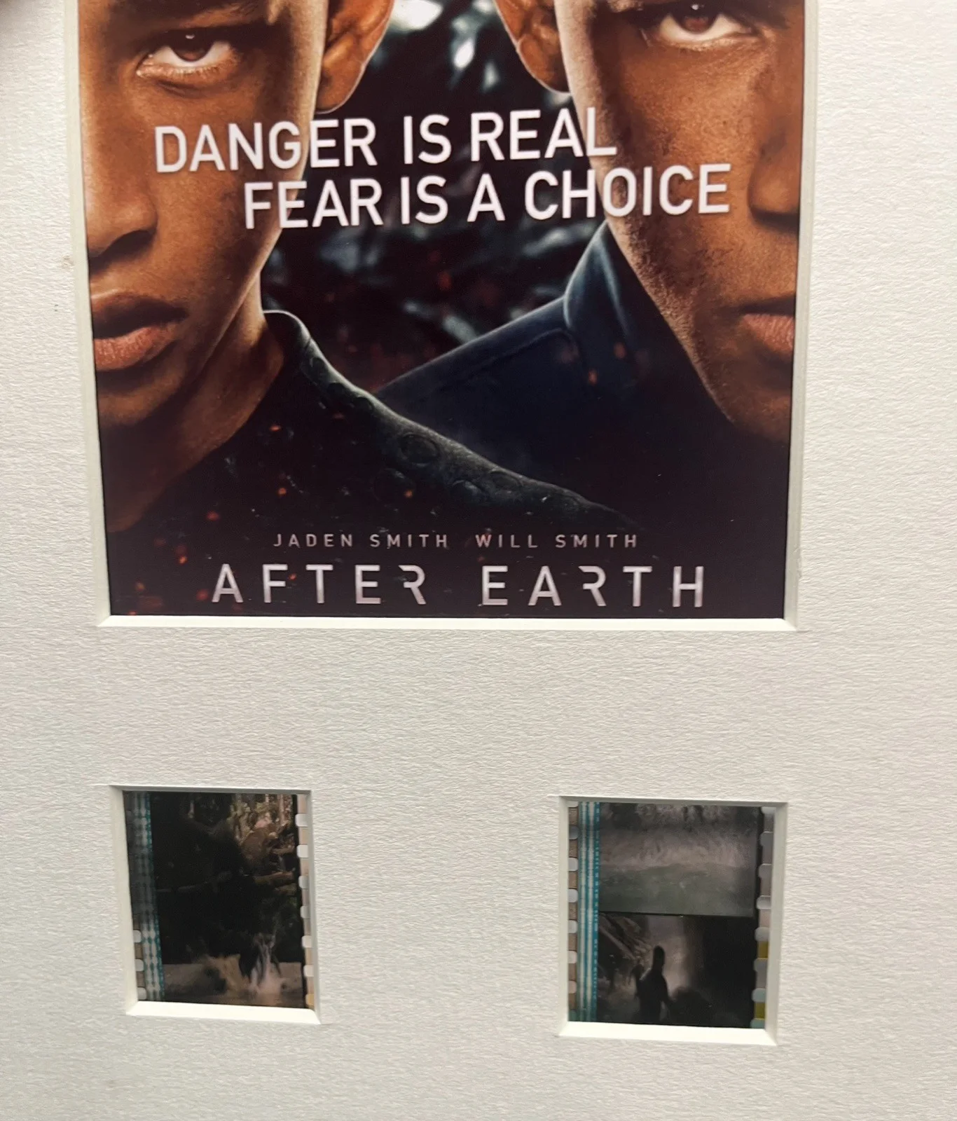 AFTER EARTH. Will Smith. 35mm Film Cell Mounted Display, image 3