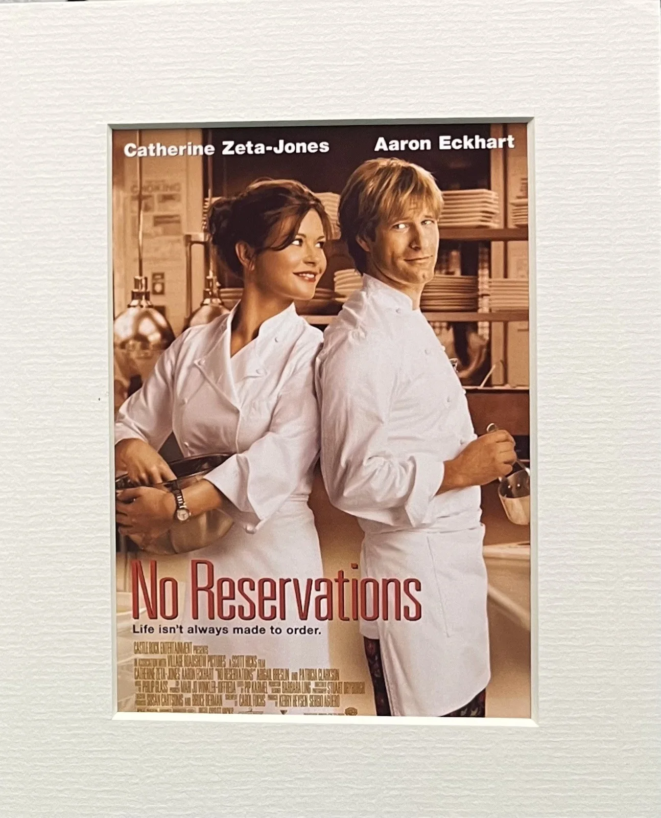 NO RESERVATIONS 35mm Film Cell Mounted Display, image 2