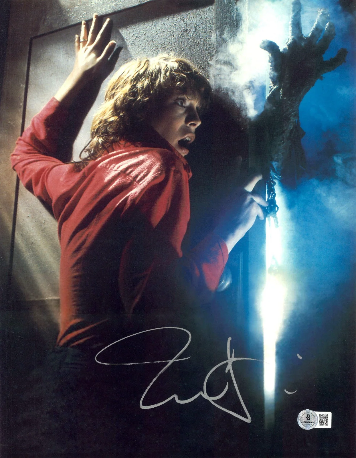 JAMIE LEE CURTIS — JAMIE LEE CURTIS SIGNED AUTOGRAPH THE FOG 11X14 PHOTO BAS BECKETT