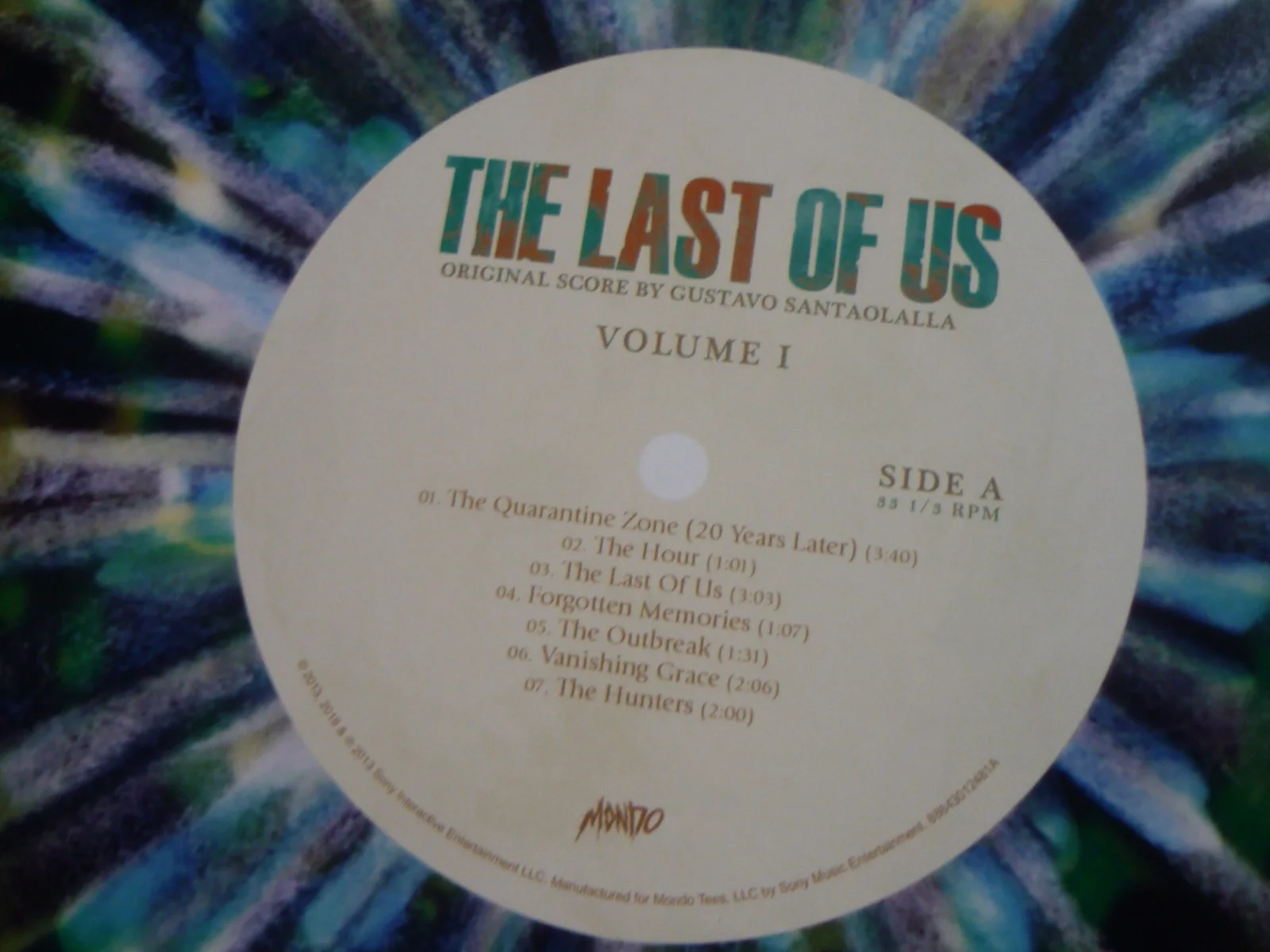 14x11 framed vinyl lp paper posters last of us video game volume 1 gustavo, изображение 2