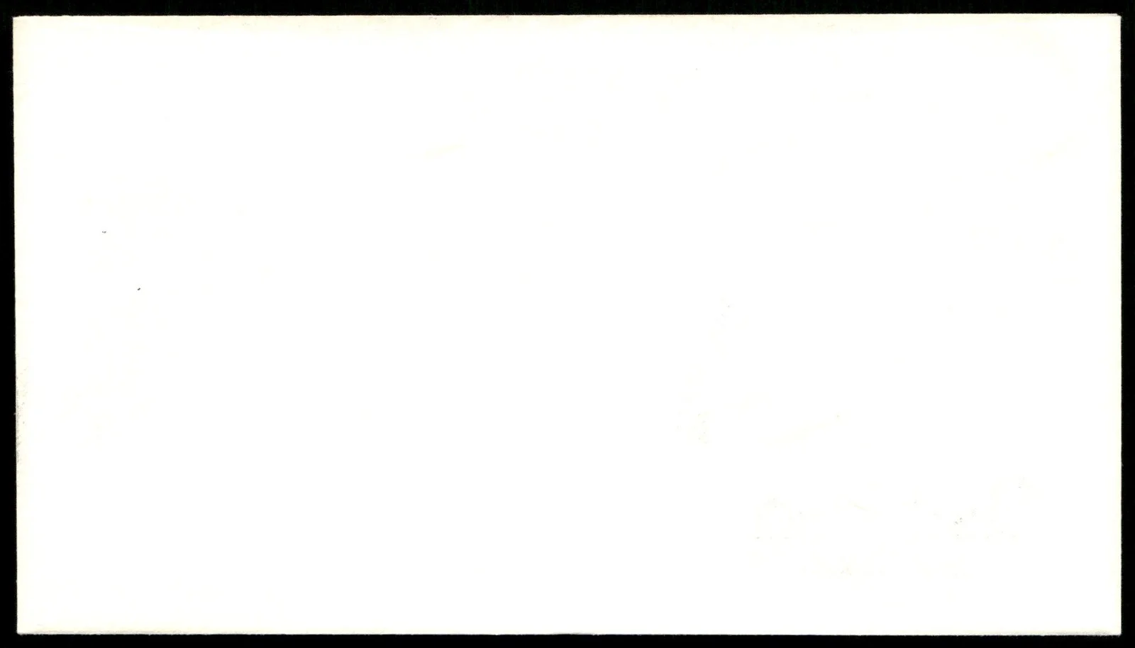 Actor Ben Johnson First 1st Day Cover Signed Auto -RARE Vintage Autograph, изображение 2