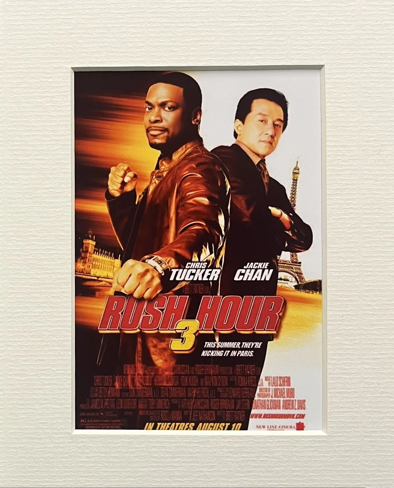 RUSH HOUR 3. 35mm Film Cell Mounted Display, image 2
