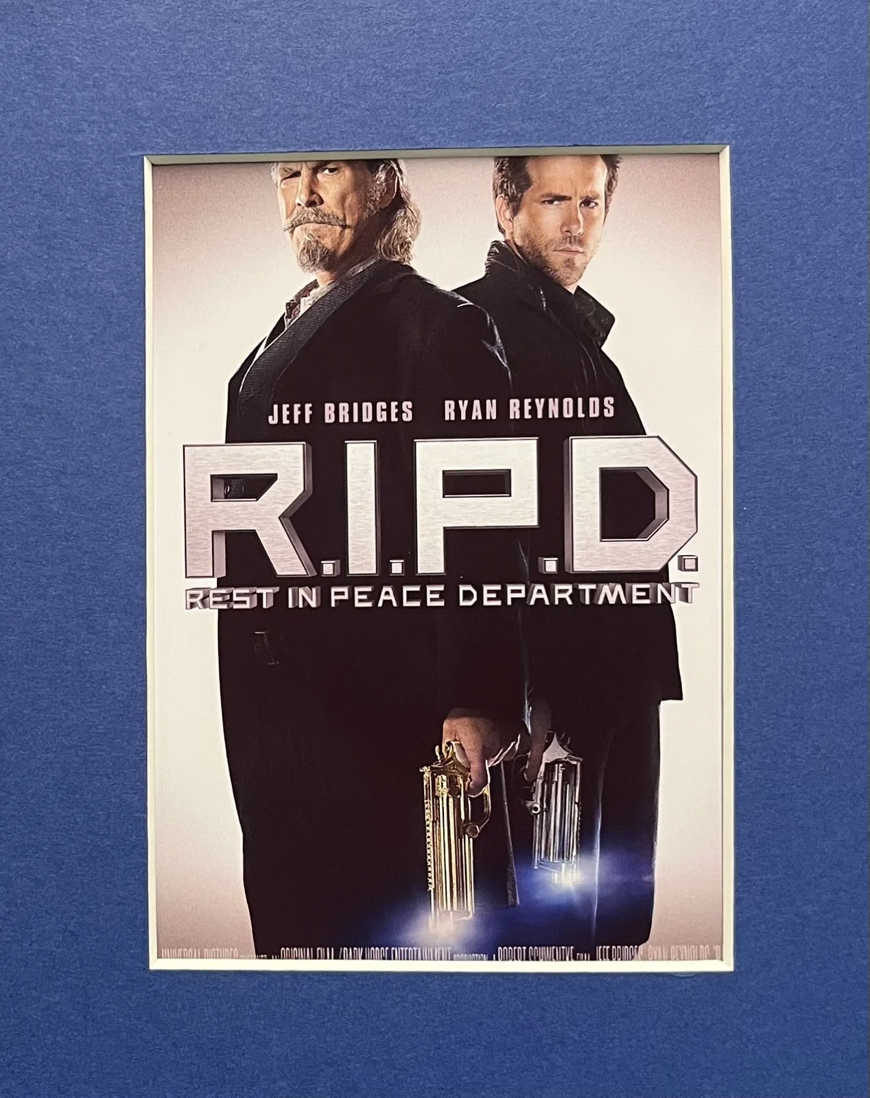 R. I. P. D. Rest in Peace Department. 35mm Film Cell Mounted Display, image 2