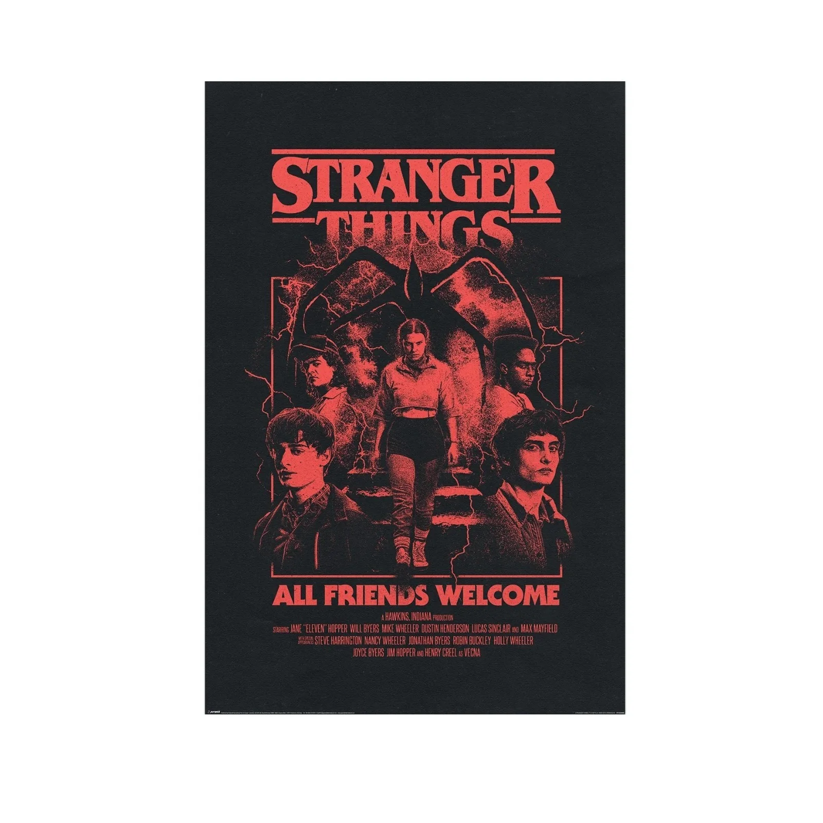Stranger Things Poster 61x91.5 cm | 24x36 inch new licensed teens room wall art, изображение 4