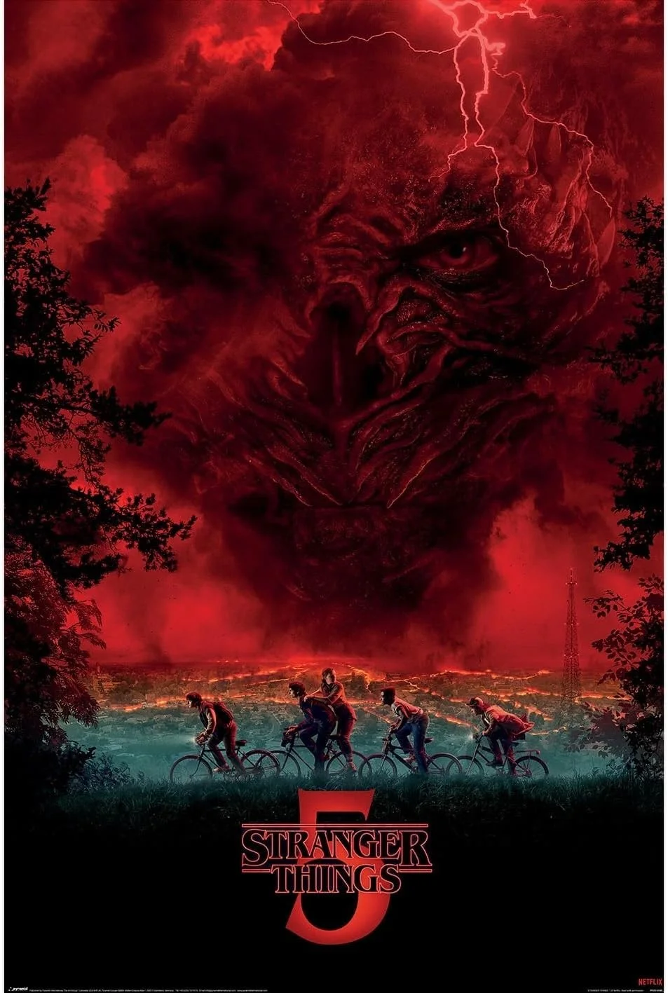 Stranger Things Poster 61x91.5 cm | 24x36 inch new licensed teens room wall art, изображение 5