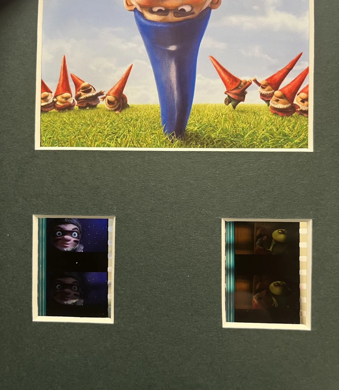 GNOMEO & JULIET. 35mm Film Cell Mounted Display, image 3