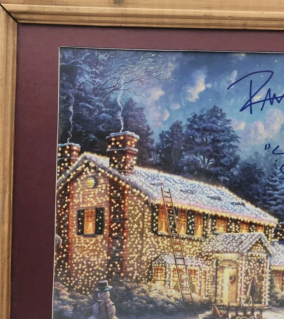 Randy Quaid — "Shitters Full" Randy Quaid Signed Uncle Eddy Christmas Vacation 11"X14" COA/JSA, изображение 2