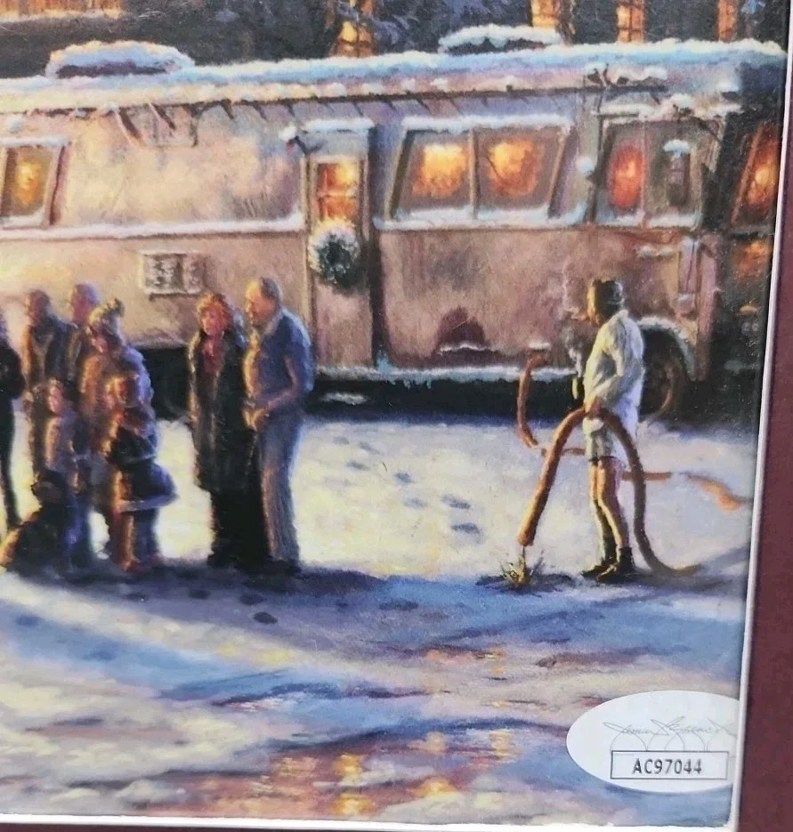 Randy Quaid — "Shitters Full" Randy Quaid Signed Uncle Eddy Christmas Vacation 11"X14" COA/JSA, изображение 5