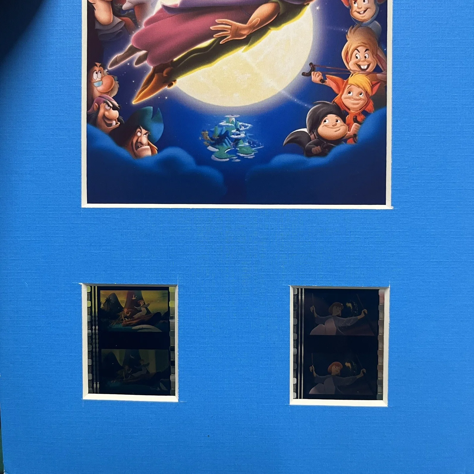Peter Pan RETURN TO NEVER LAND . 35mm Film Cell Mounted Display, image 3