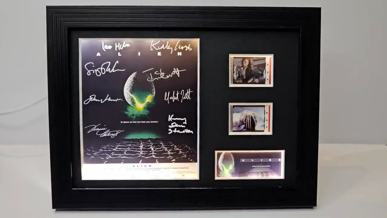 Scream 2 film cell display Amazing Cast Signed collectable. With COA, image 2