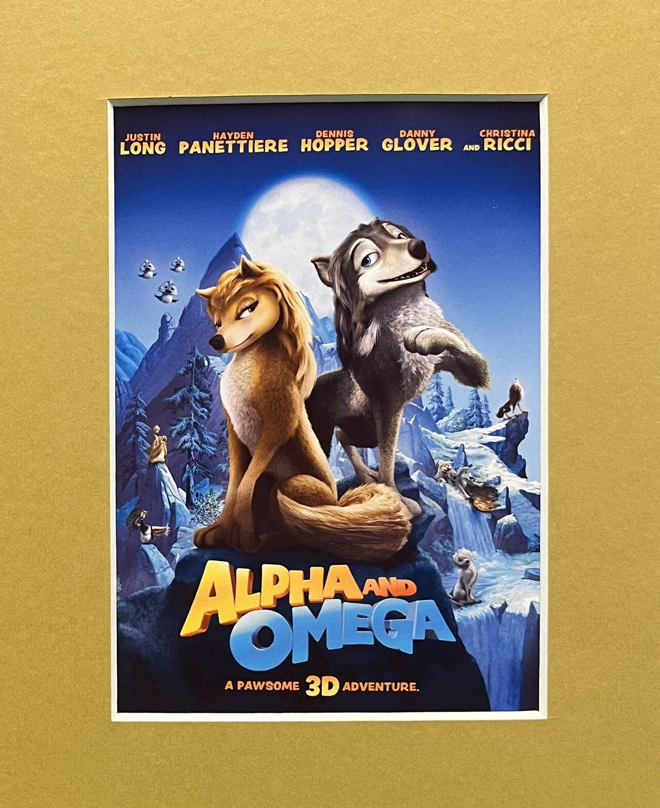 ALPHA AND OMEGA . 35mm Film Cell Mounted Display, image 2