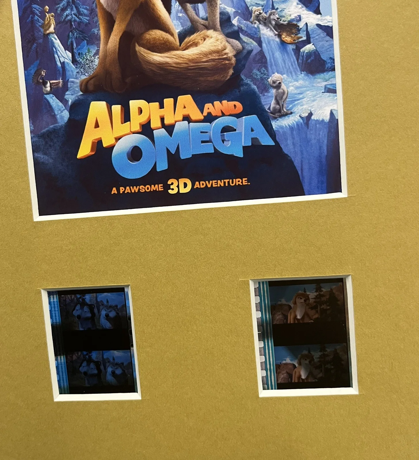 ALPHA AND OMEGA . 35mm Film Cell Mounted Display, image 3