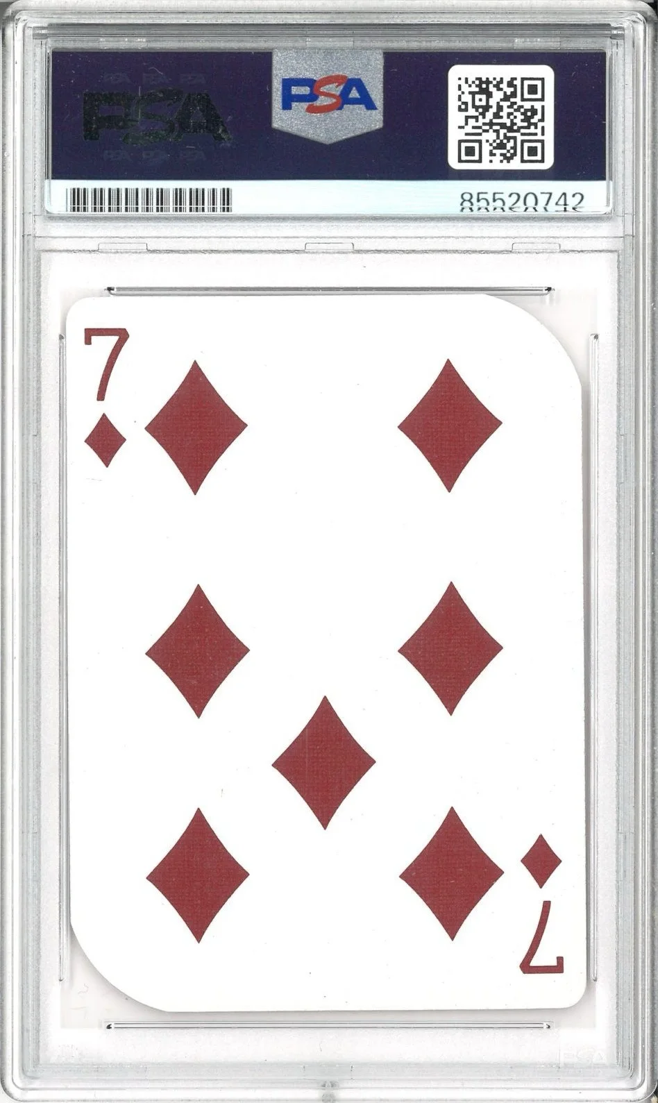 Chevy Chase — Chevy Chase Signed Autograph Slabbed Playing Card PSA DNA Vegas Vacation, изображение 2