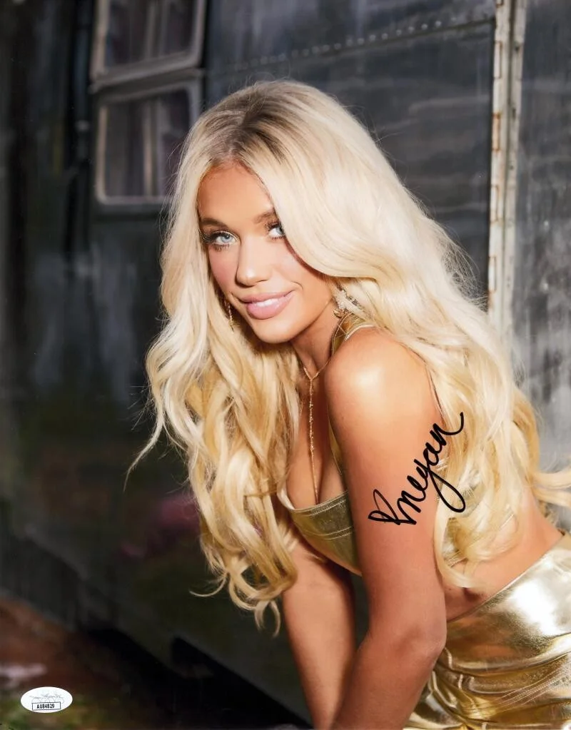 Megan Moroney — Megan Moroney Signed Autograph 11x14 Photo - Sexy Country Music Star w/ JSA COA