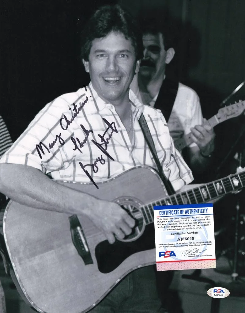 George Strait — George Strait Signed Autograph 11x14 Photo w/ Merry Christmas Insc - PSA DNA, image 2