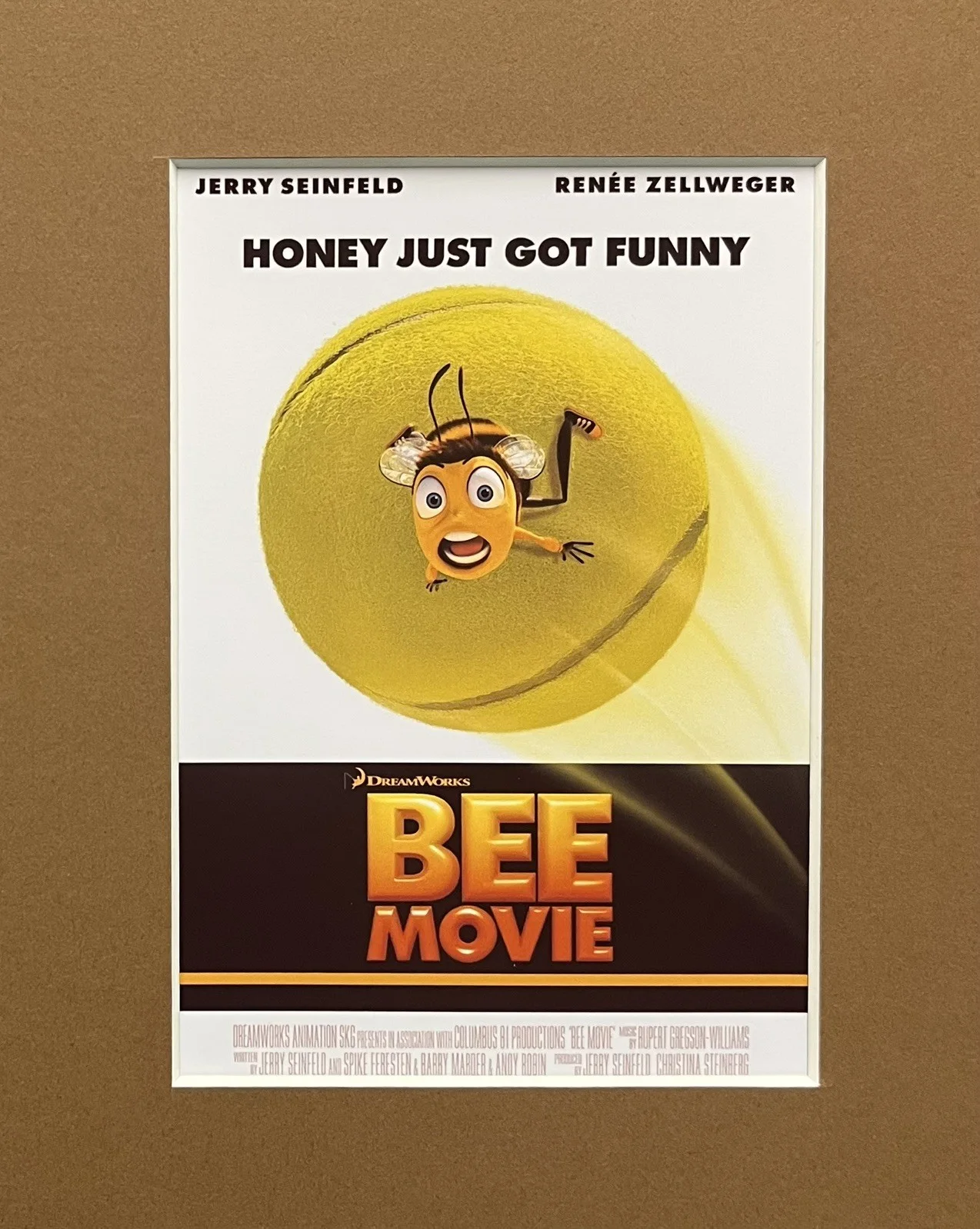 BEE MOVIE. 35mm Film Cell Mounted Display, image 2