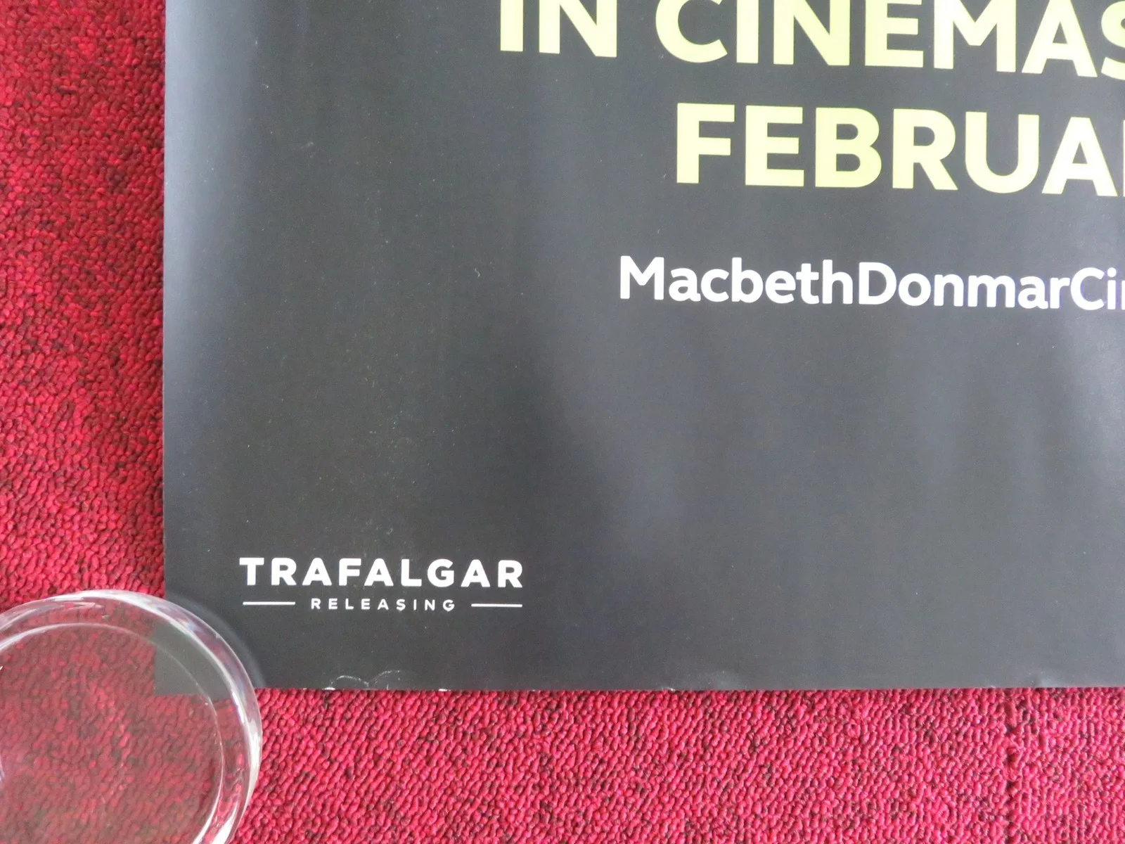 Macbeth UK QUAD ROLLED POSTER DAVID TENNANT CUSH JUMBO 2025, изображение 4