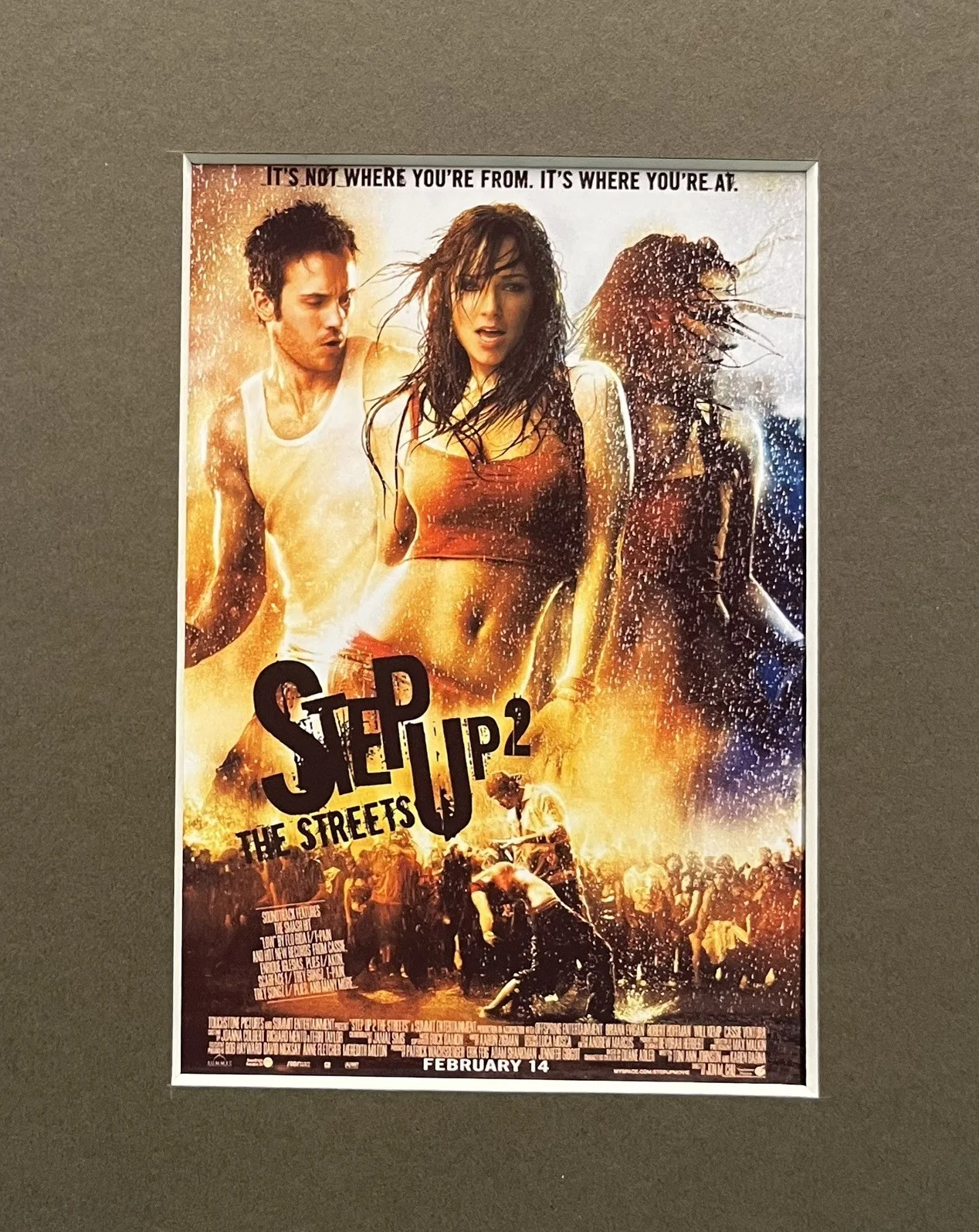 STEP UP 2 THE STREETS . 35mm Film Cell Mounted Display, image 2