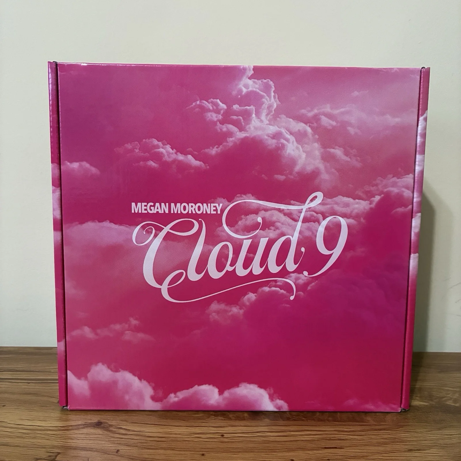 Megan Moroney Cloud 9 Pink Crewneck Small Signed CD Box, image 2