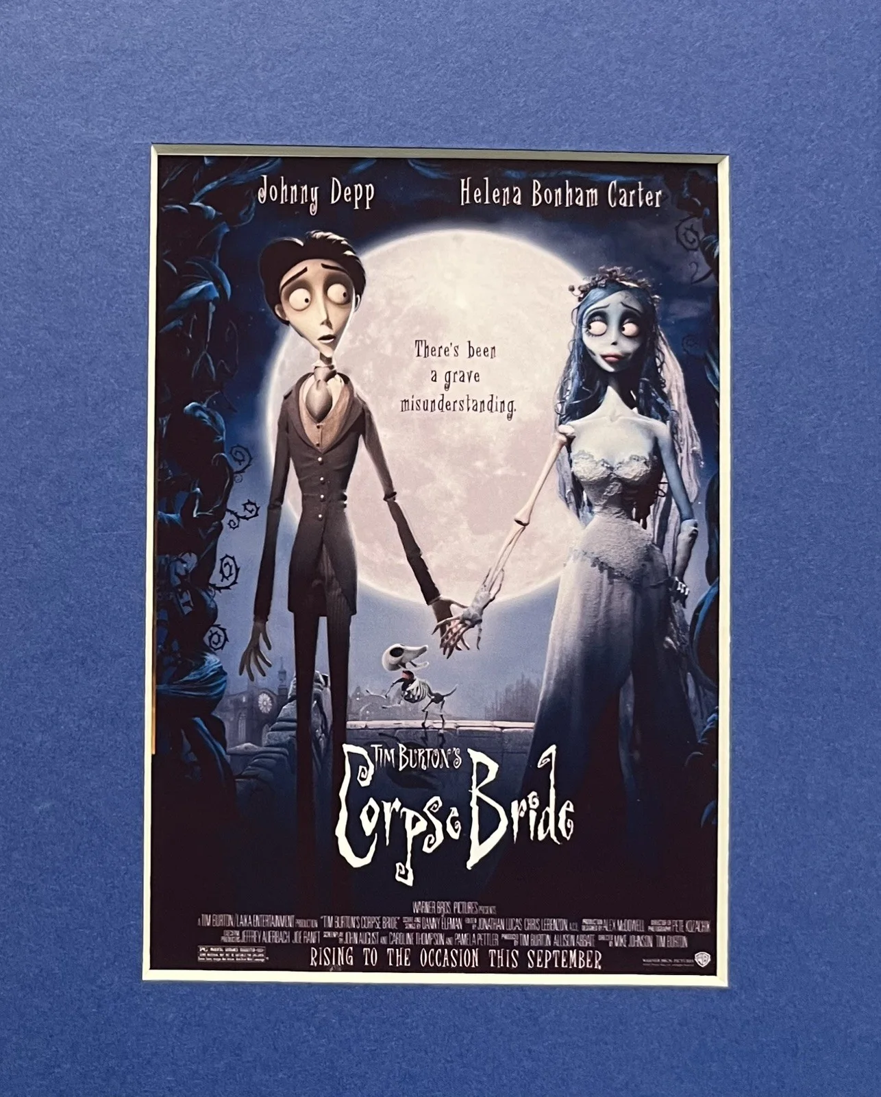 Tim Burton’s CORPSE BRIDE . 35mm Film Cell Mounted Display, image 2
