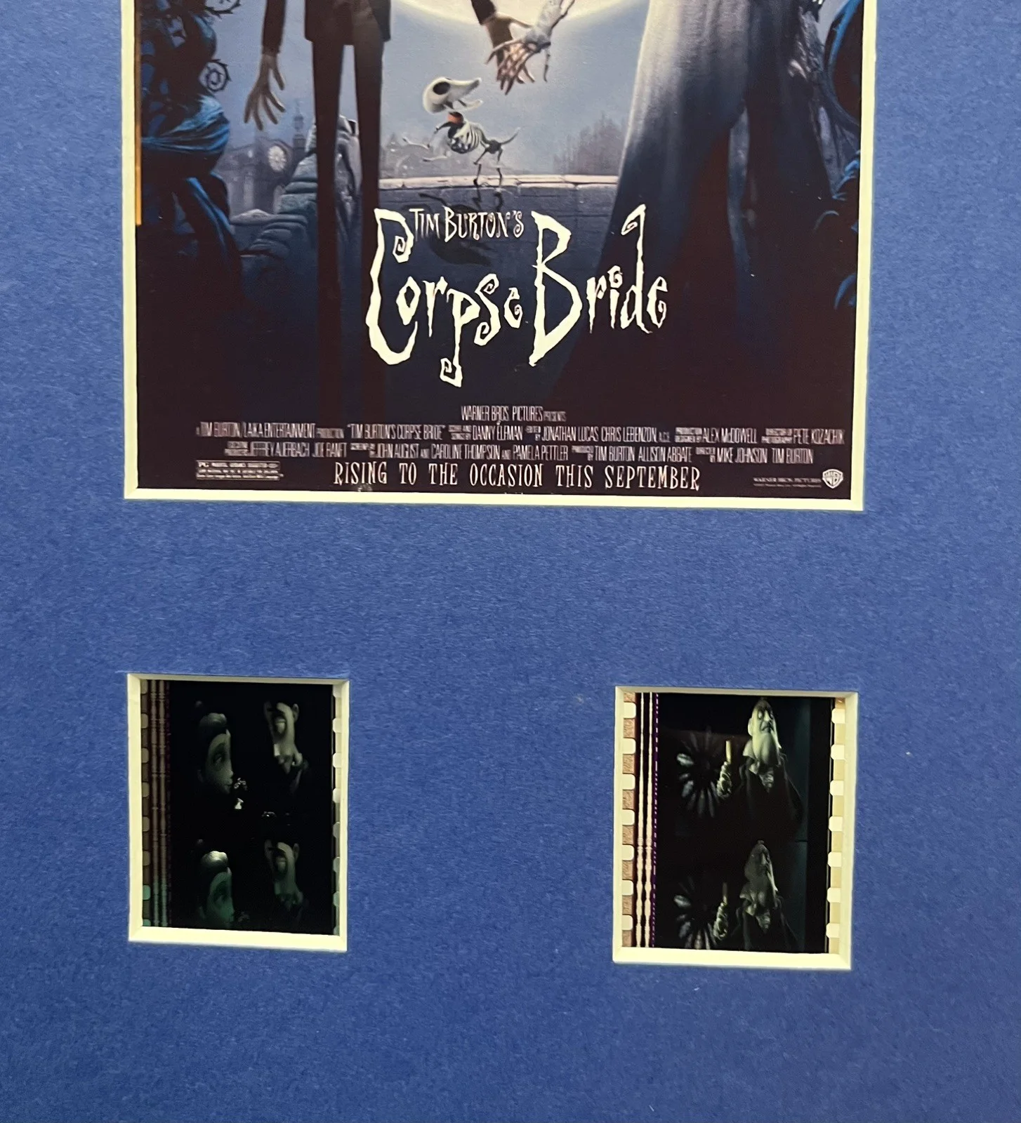Tim Burton’s CORPSE BRIDE . 35mm Film Cell Mounted Display, image 3