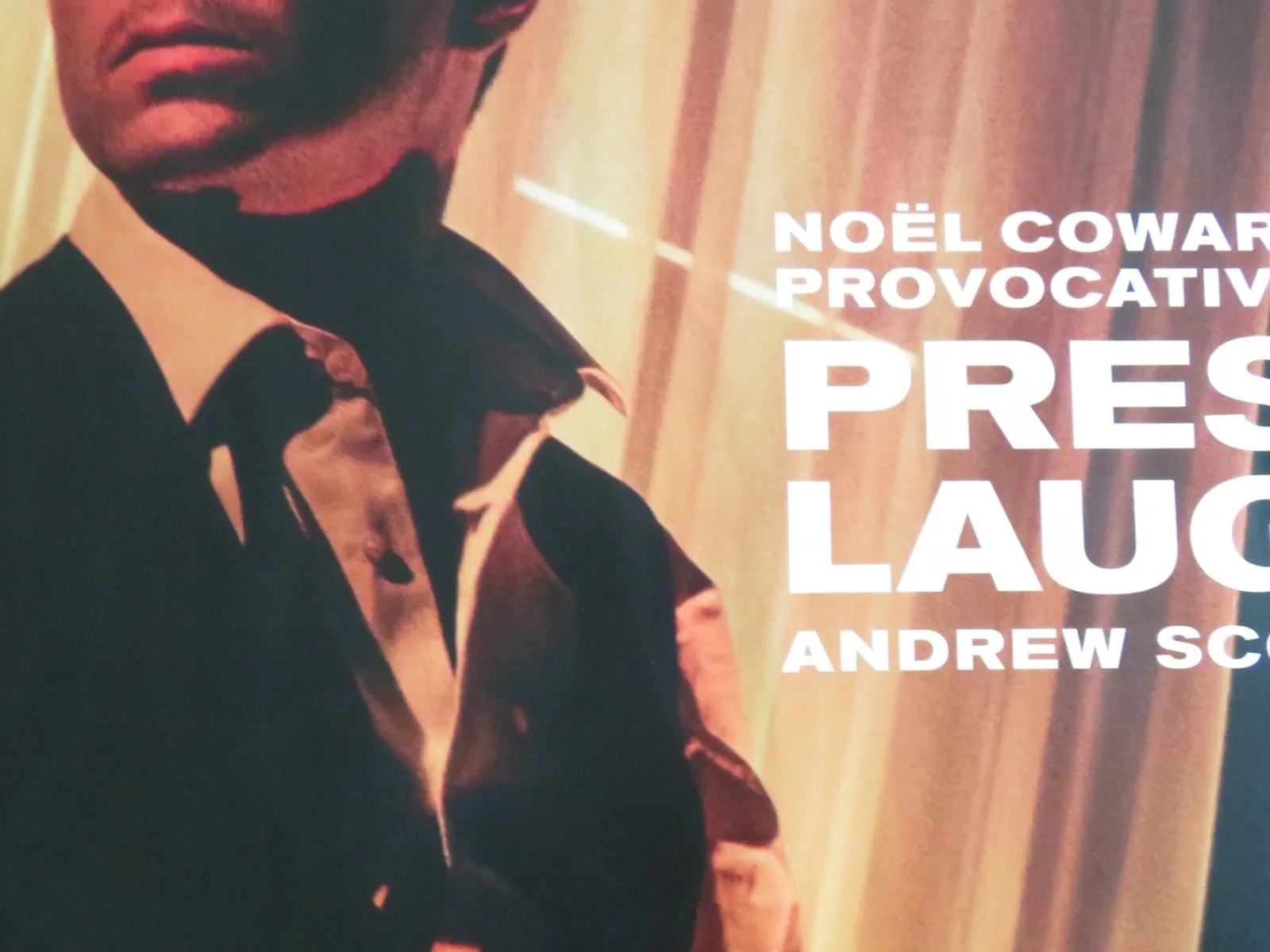Present Laughter UK QUAD ROLLED POSTER ANDREW SCOTT NOEL COWARD 2019, image 2