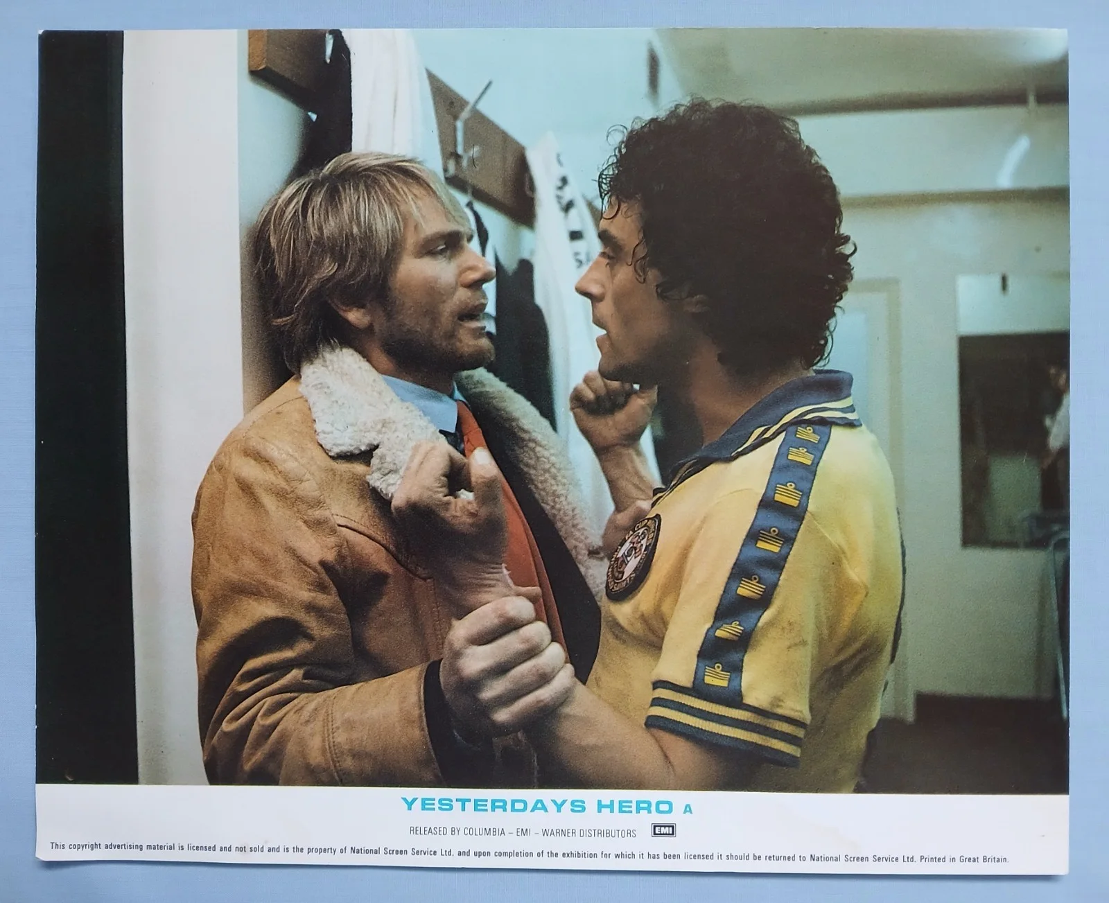 YESTERDAY'S HERO (1979) set 8 original UK foh lobby cards - Ian McShane, изображение 2