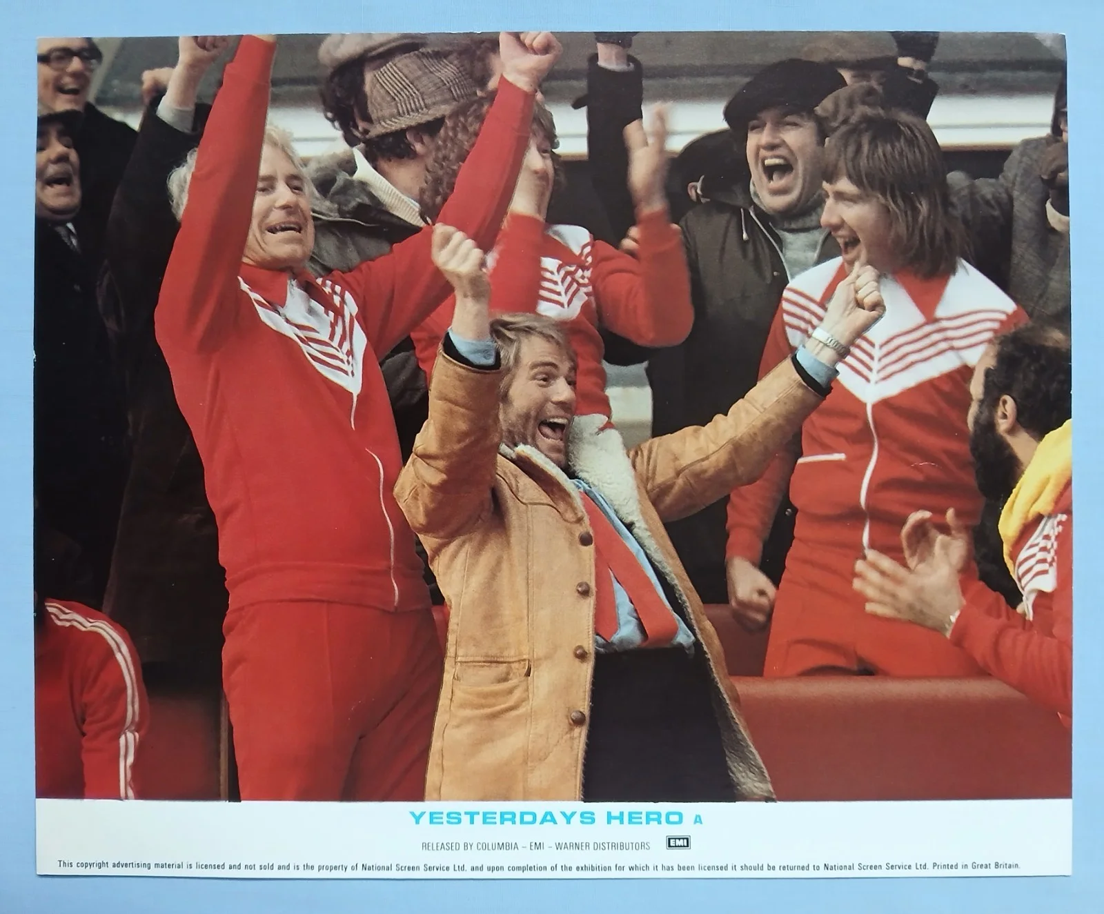 YESTERDAY'S HERO (1979) set 8 original UK foh lobby cards - Ian McShane, изображение 4