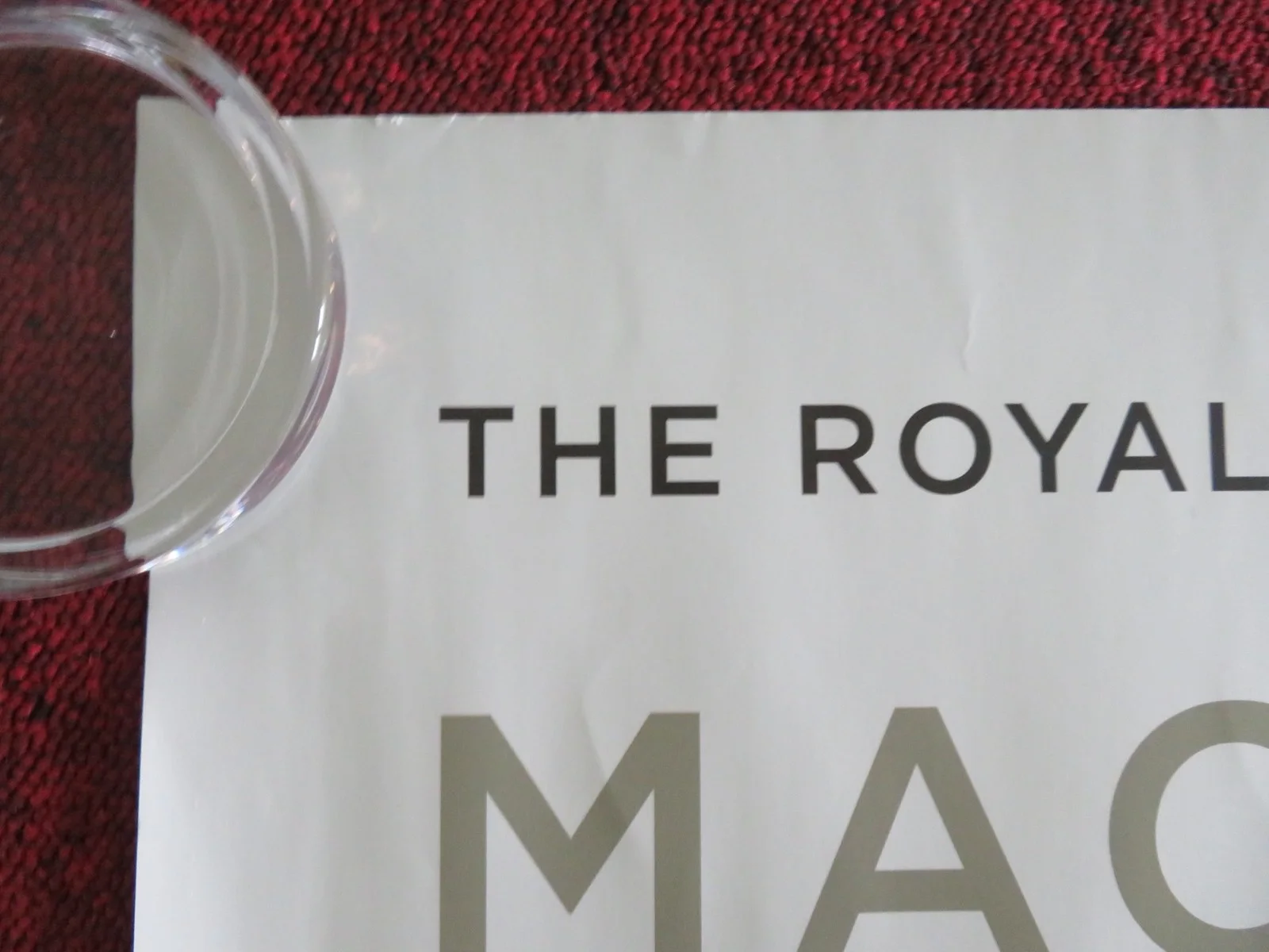 The Royal Ballet: Macmillan Celebrated UK QUAD ROLLED POSTER K. MACMILLAN 2024, изображение 3