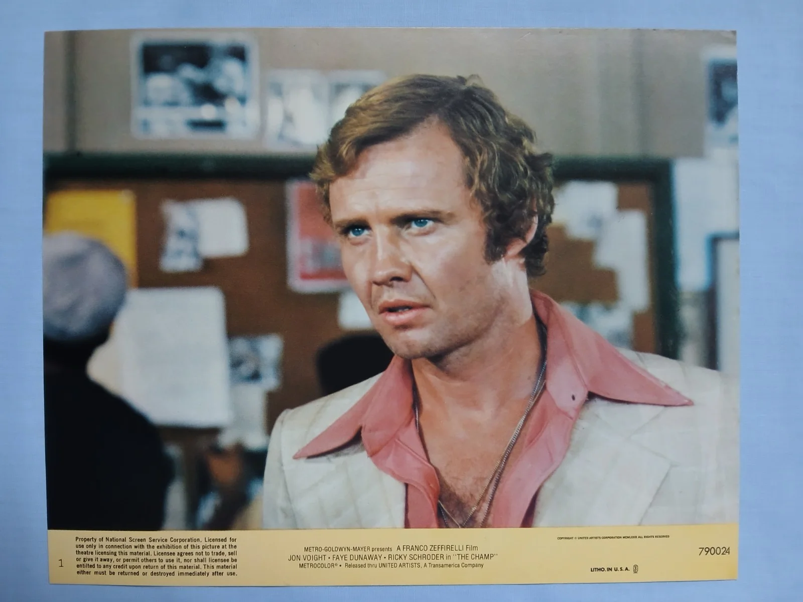 THE CHAMP (1979) original set 8 US 8"x10" lobby card stills -Jon Voight,Dunaway, image 2