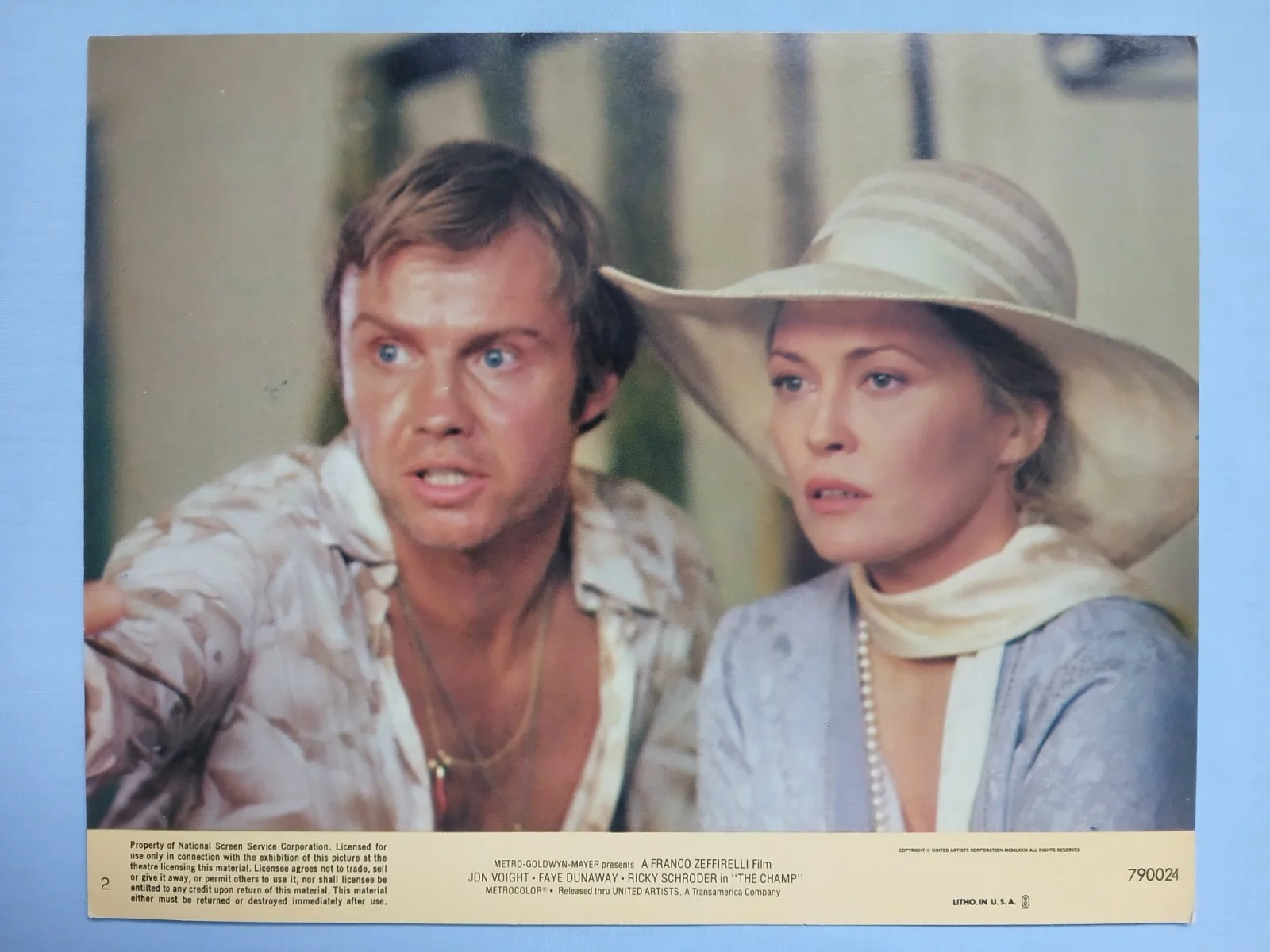 THE CHAMP (1979) original set 8 US 8"x10" lobby card stills -Jon Voight,Dunaway, image 4