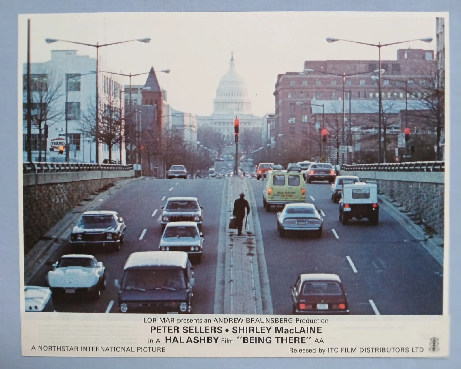 BEING THERE (1979) rare set 8 UK / US 8"X10" foh lobby cards - Peter Sellers, изображение 2