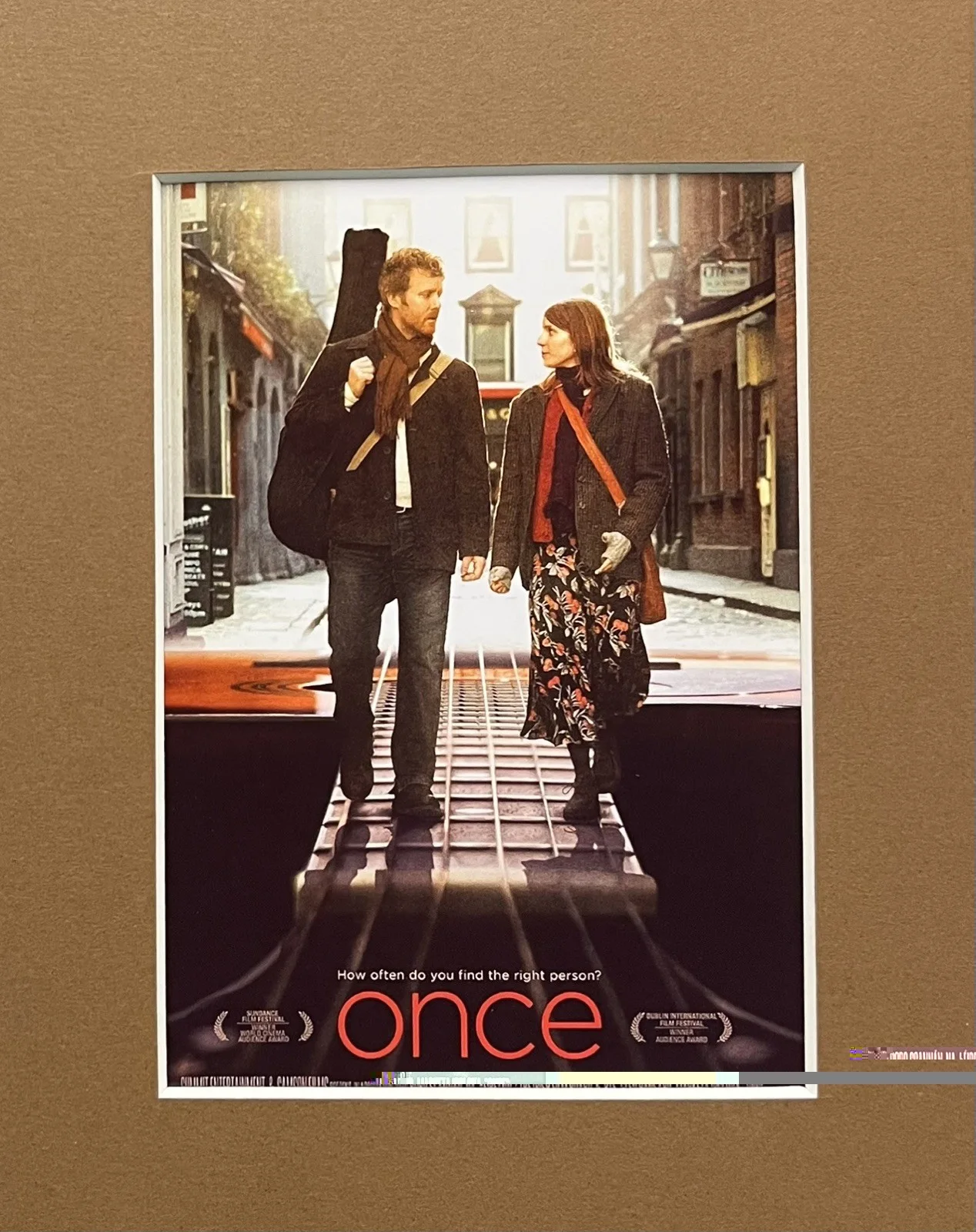 ONCE. . 35mm Film Cell Mounted Display, image 2