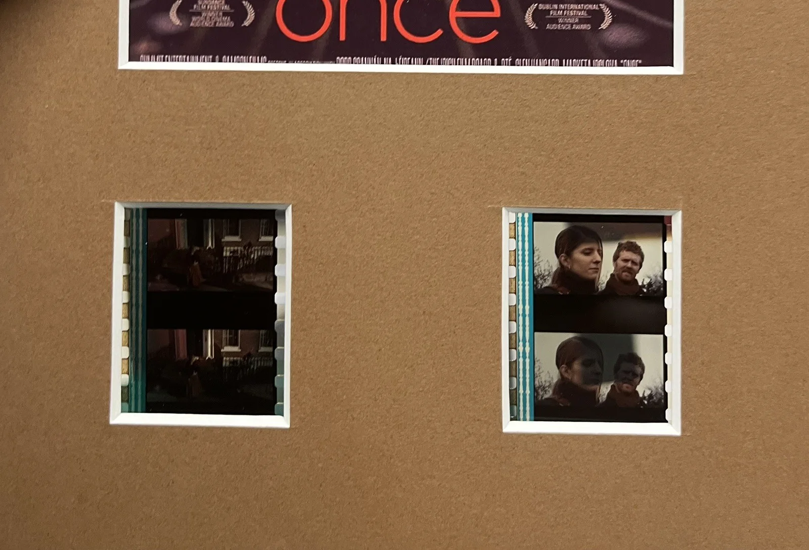 ONCE. . 35mm Film Cell Mounted Display, image 3