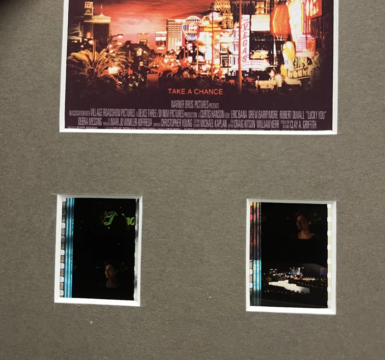 LUCKY YOU. . 35mm Film Cell Mounted Display, image 3