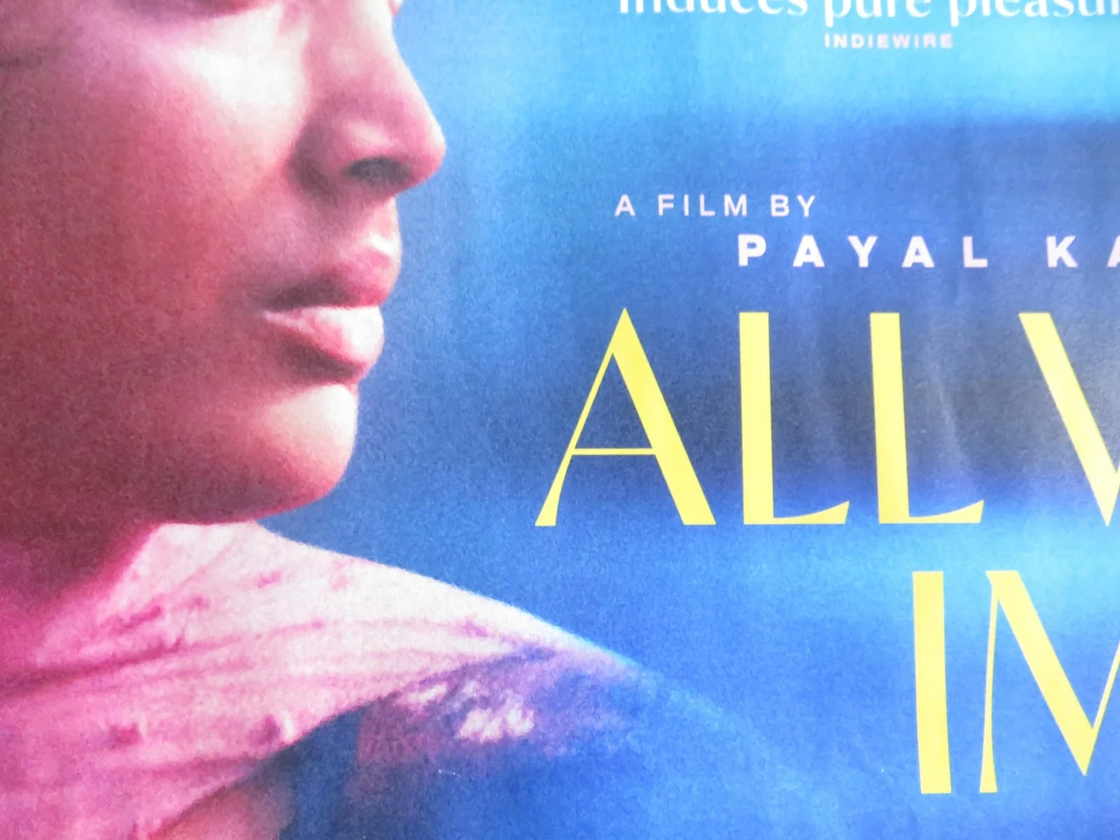 ALL WE IMAGINE AS LIGHT UK QUAD ROLLED POSTER KANI KUSRUTI DIVYA PRABHA 2024, image 2