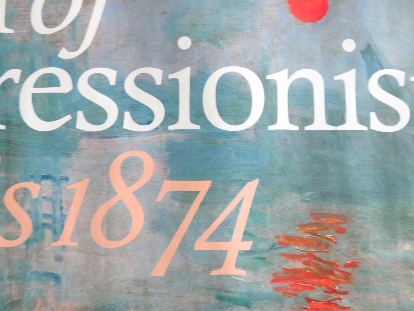 EXHIBITION ON SCREEN: THE DAWN OF IMPRESSIONISM PARIS... UK QUAD ROLLED POSTER, image 2