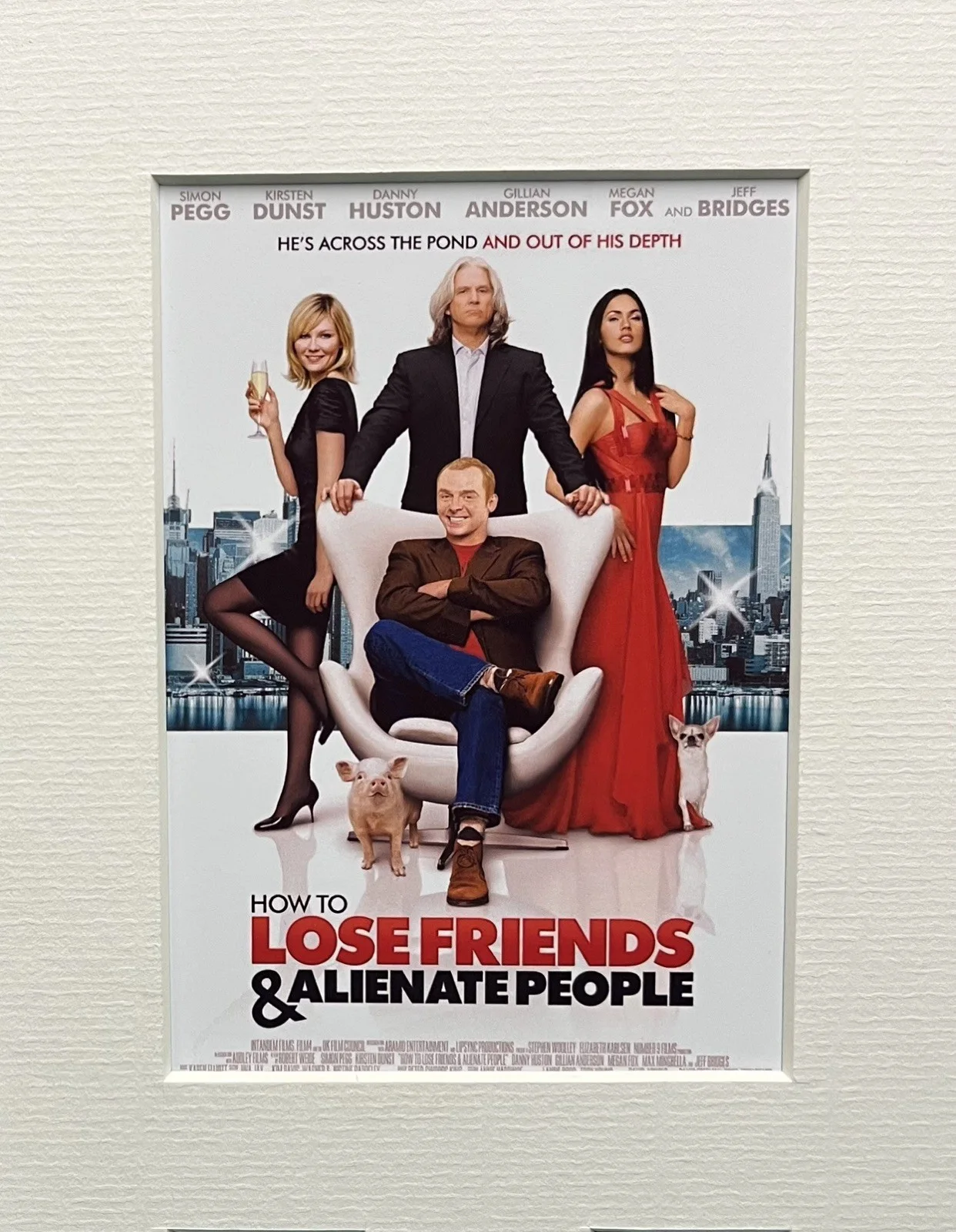 How to lose friends and alienate People . 35mm Film Cell Mounted Display, изображение 2