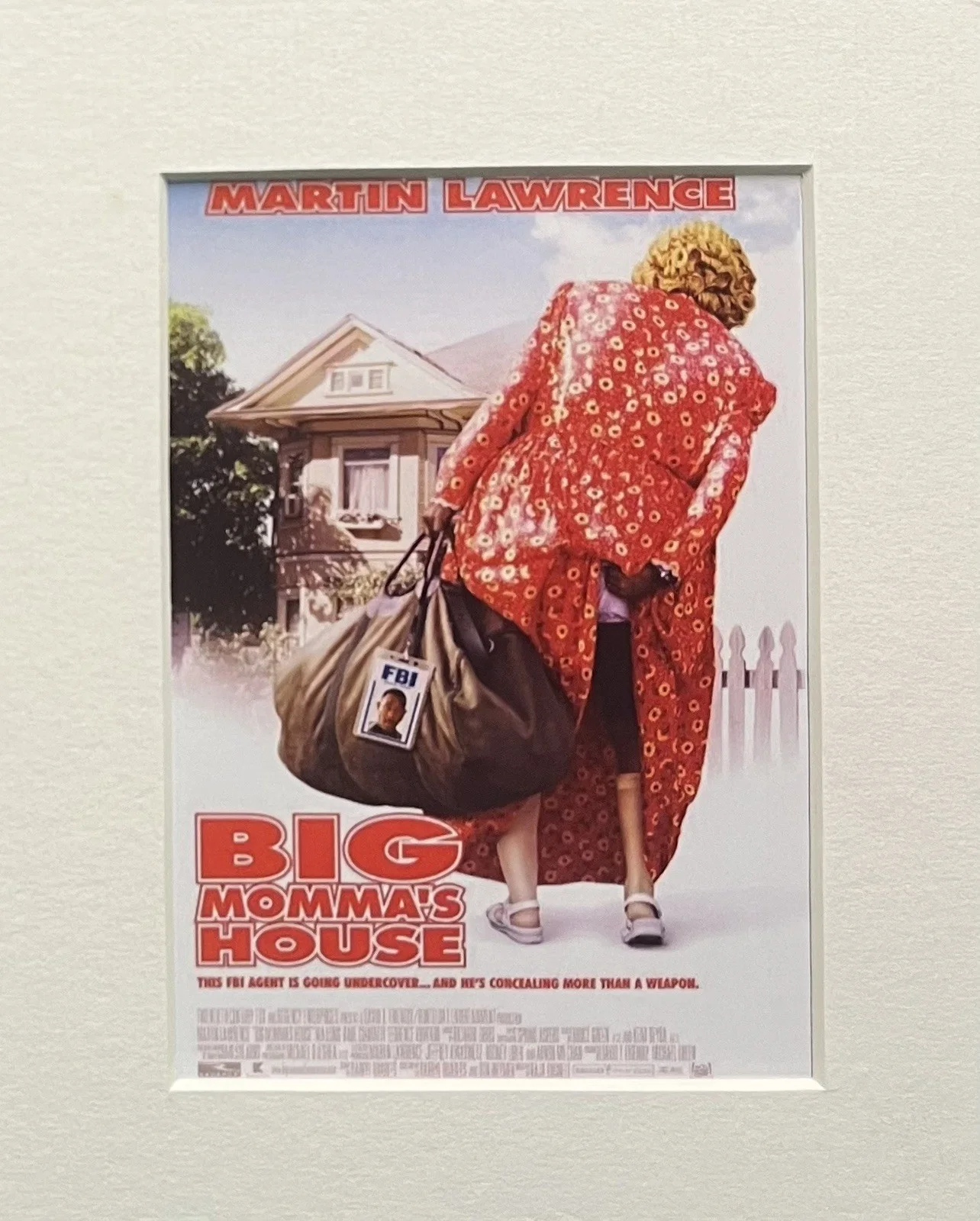 BIG MOMMA’S HOUSE . 35mm Film Cell Mounted Display, image 2
