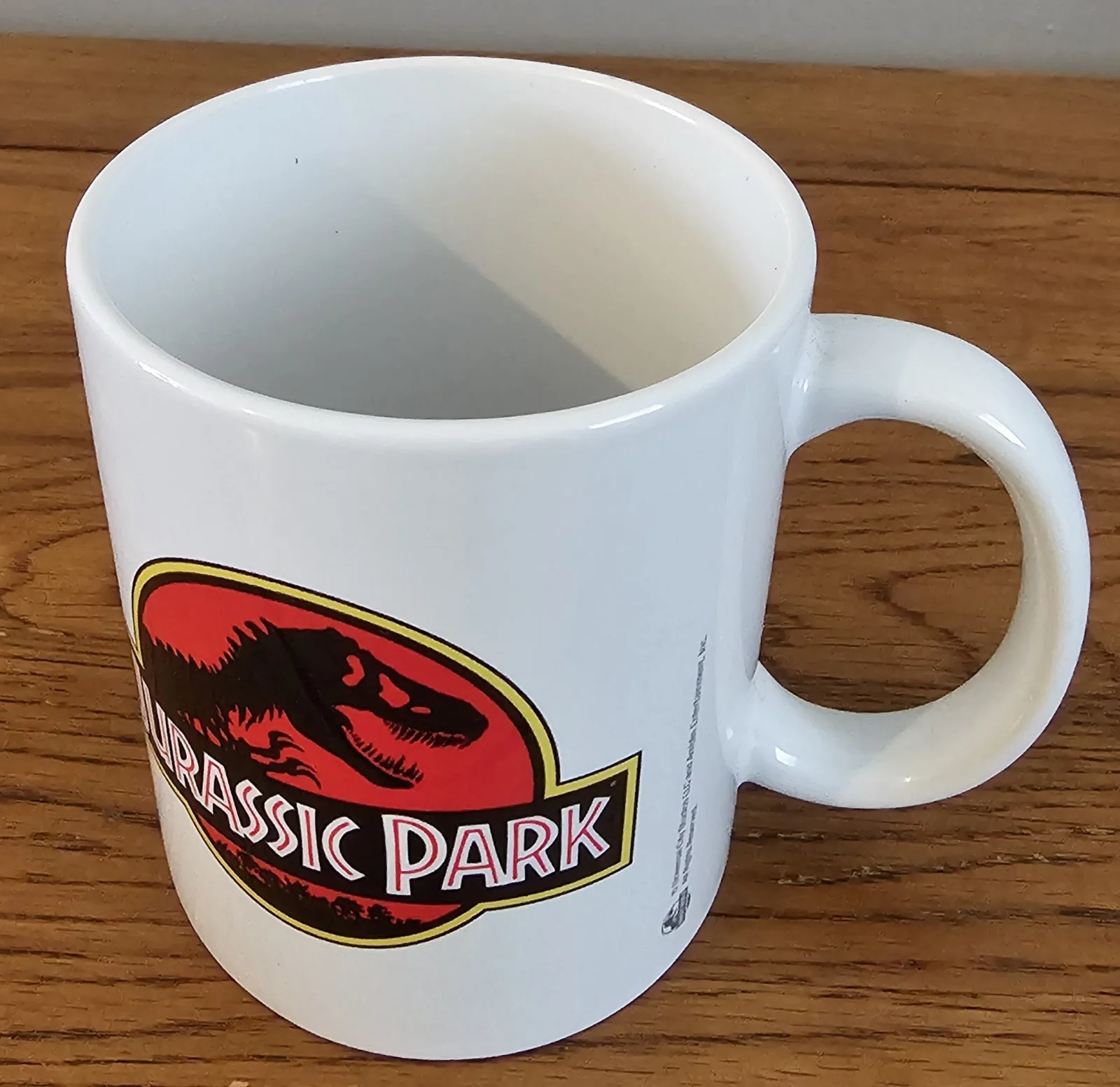 Vintage Jurassic Park Mug Cup 1990s, image 5
