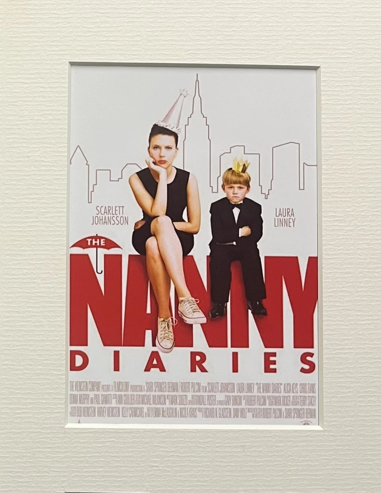 THE NANNY DIARIES. . 35mm Film Cell Mounted Display, image 2