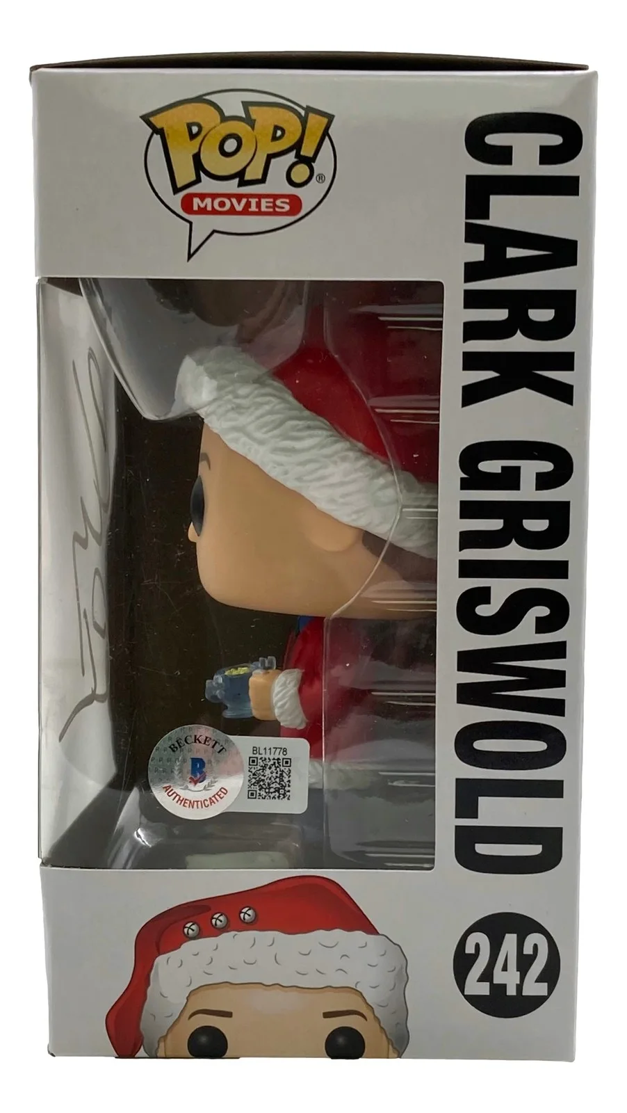 Chevy Chase — Chevy Chase Signed National Lampoon's Christmas Vacation Funko Pop #242 BAS, image 2